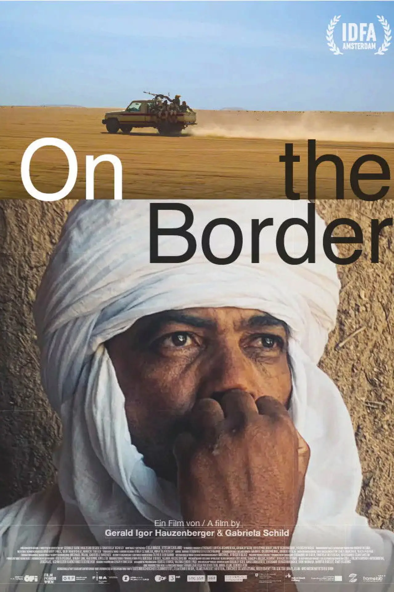 Plakat filmowy "On the Border"