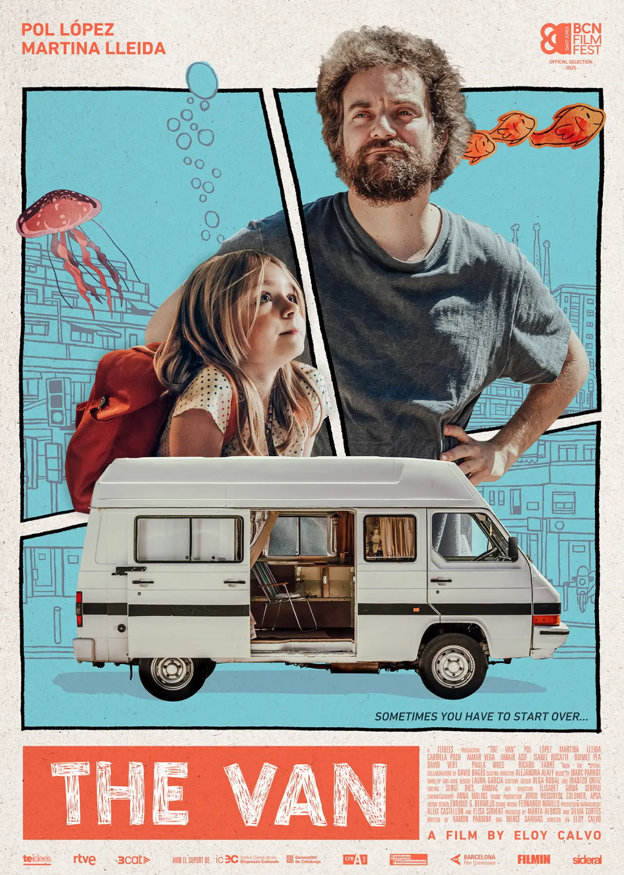 Plakat filmowy "La furgo"