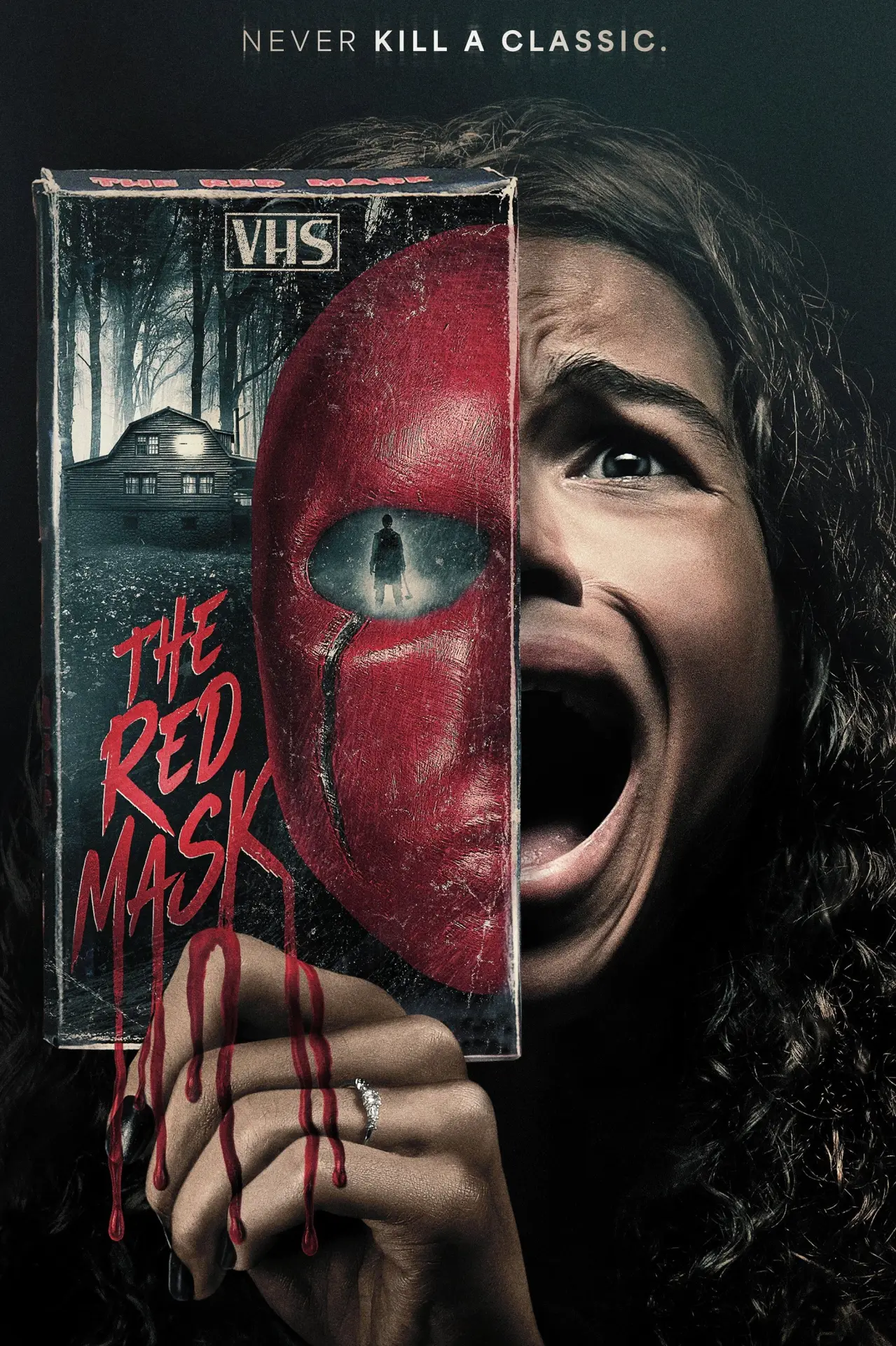 Plakat filmowy "The Red Mask"