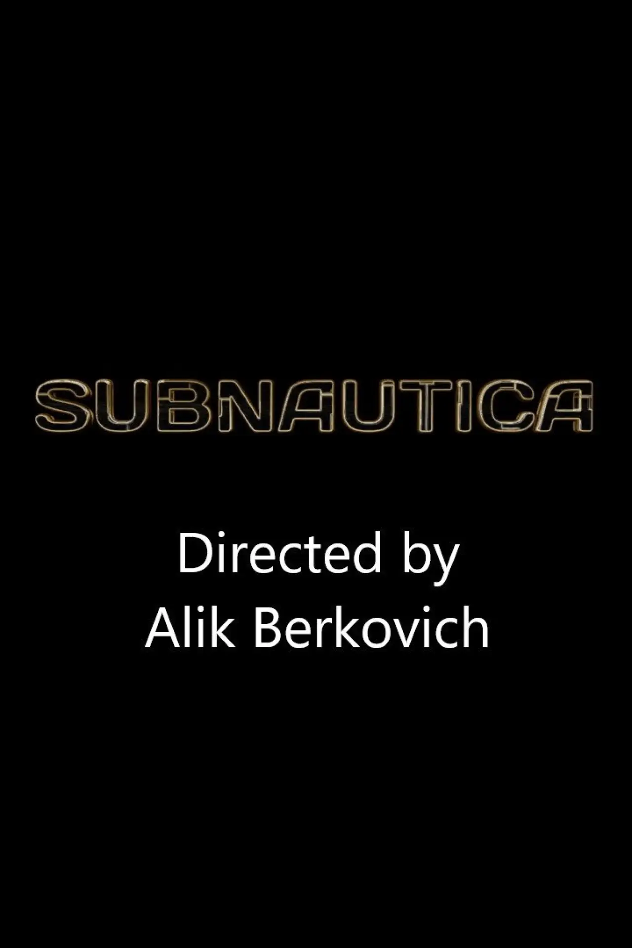 Plakat filmowy "Subnautica"