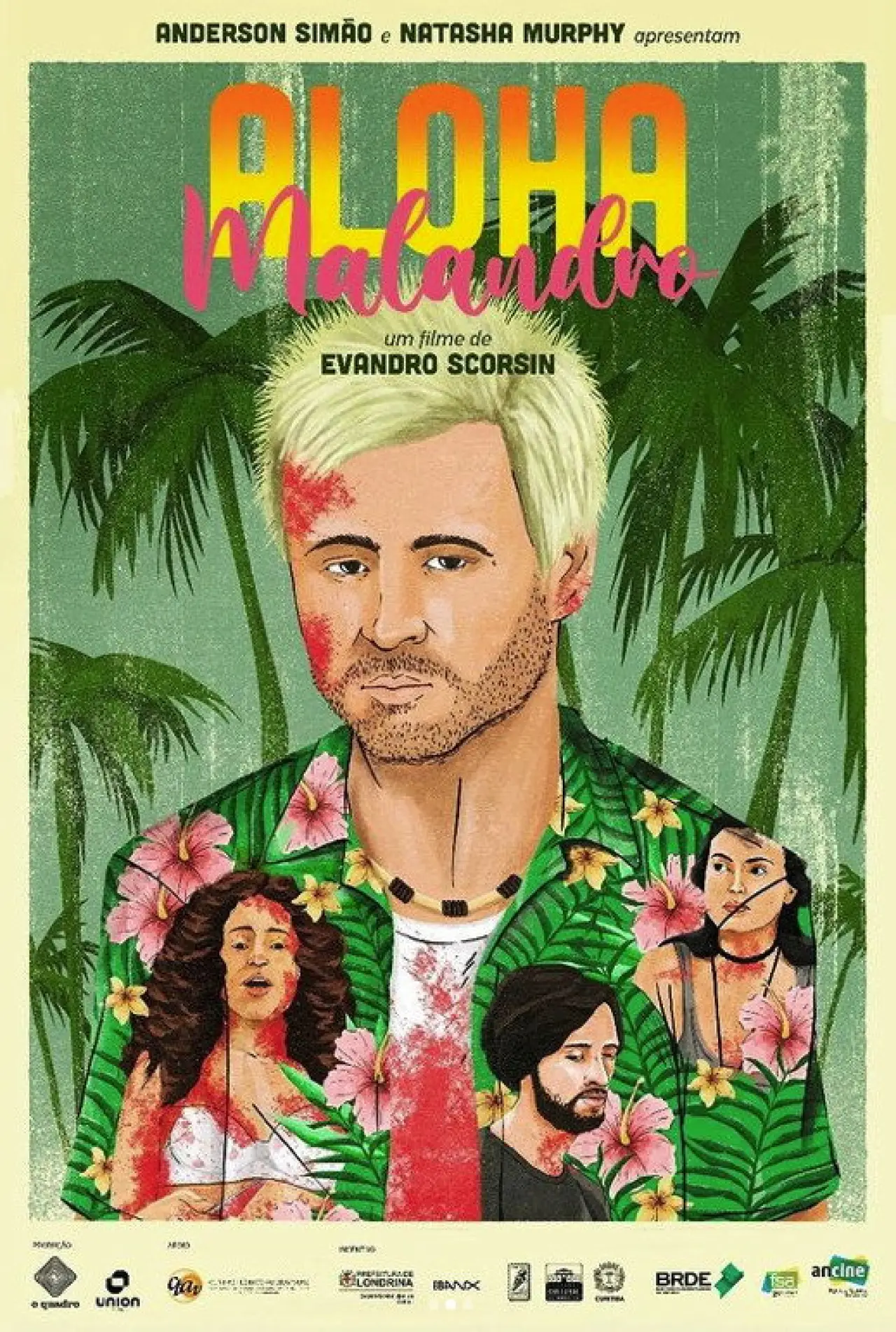 Plakat filmowy "Aloha Malandro"