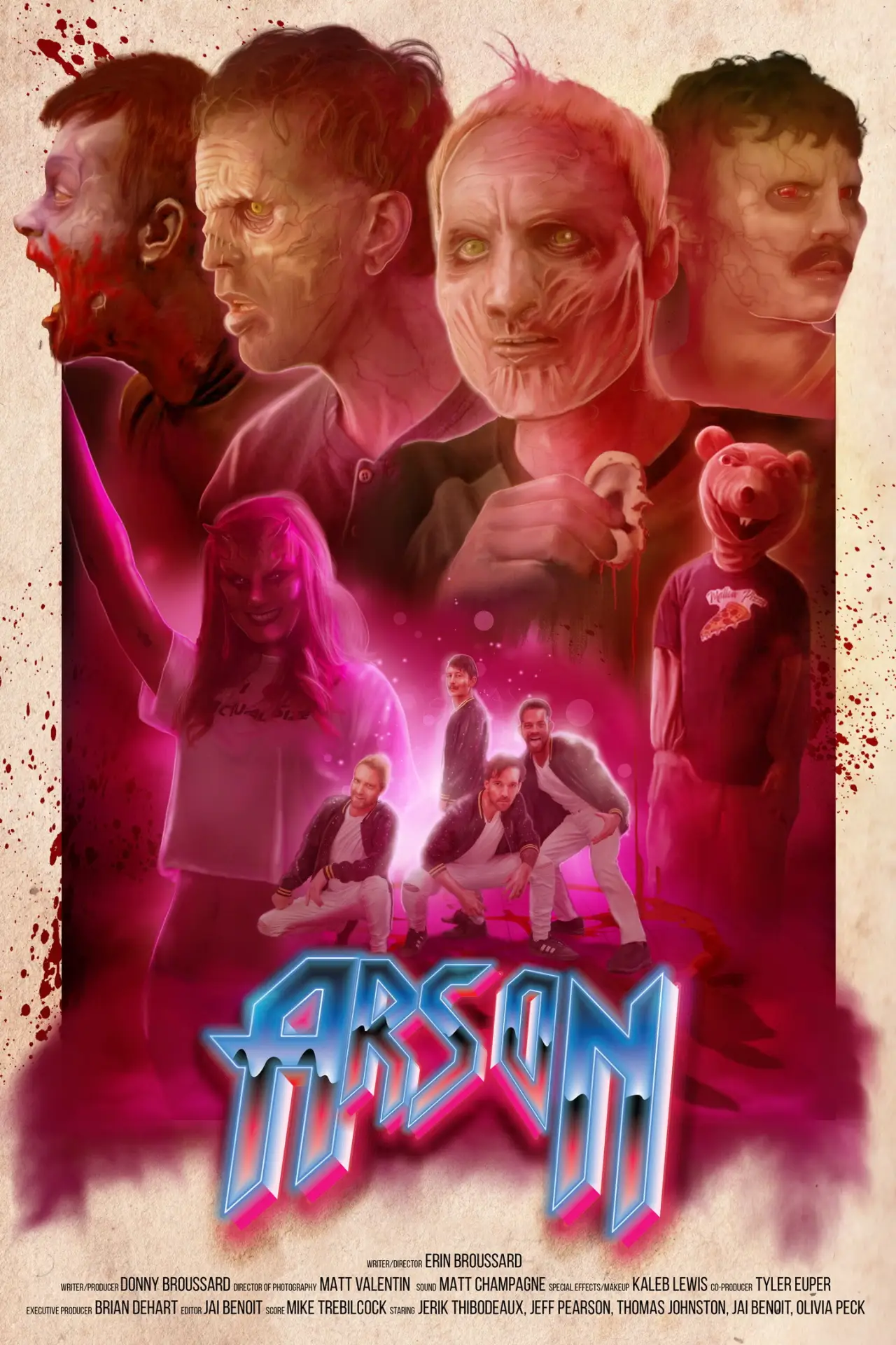 Plakat filmowy "Arson"