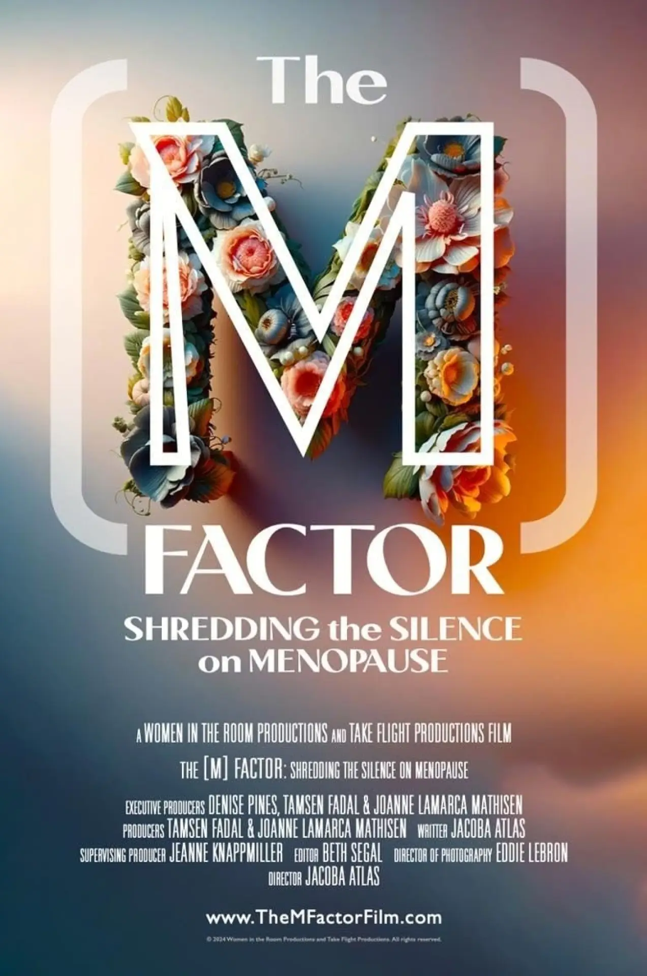 Plakat filmowy "The M Factor: Shredding the Silence on Menopause"