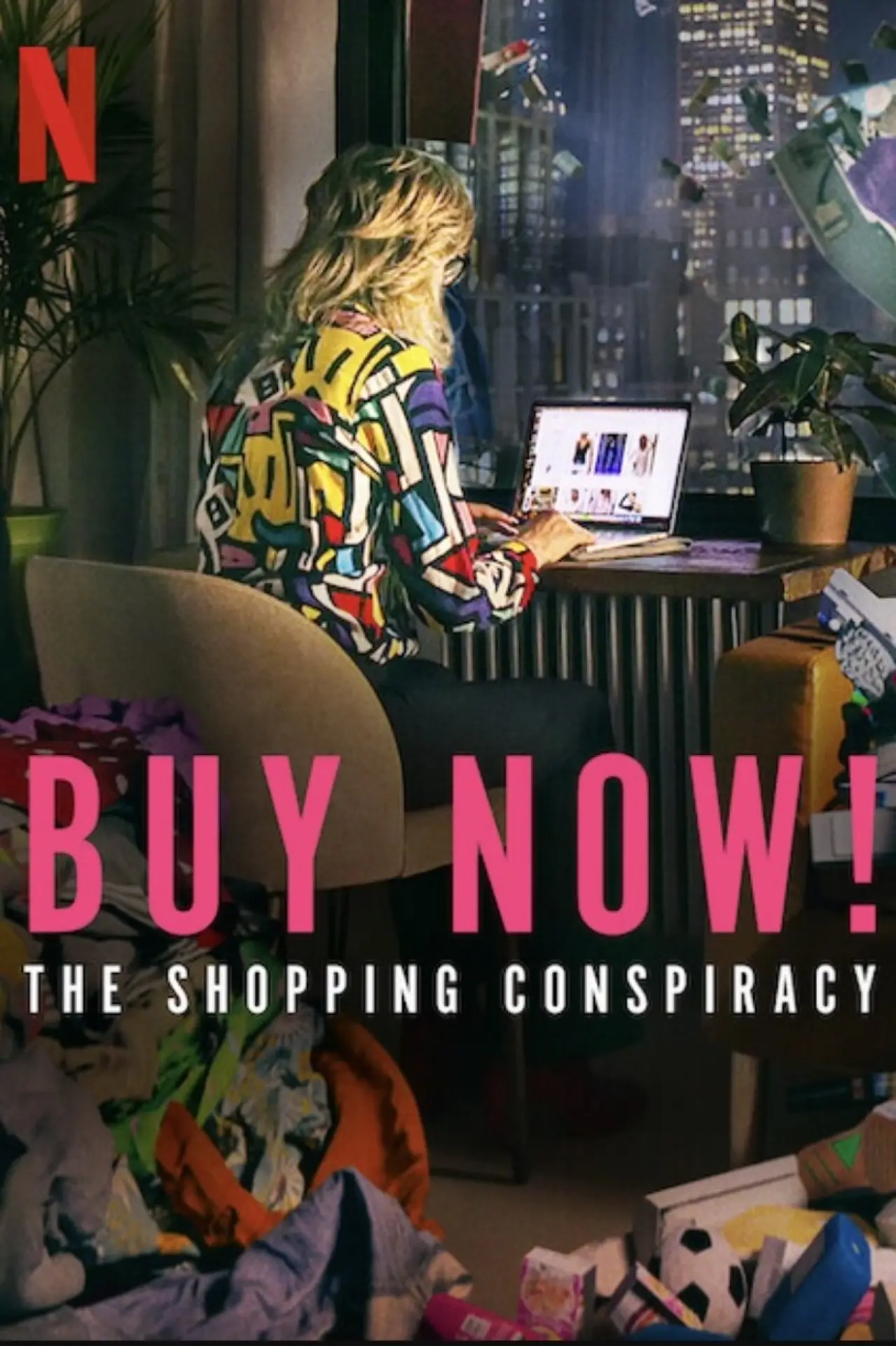 Plakat filmowy "Kup teraz: Jak manipuluje się konsumentami"