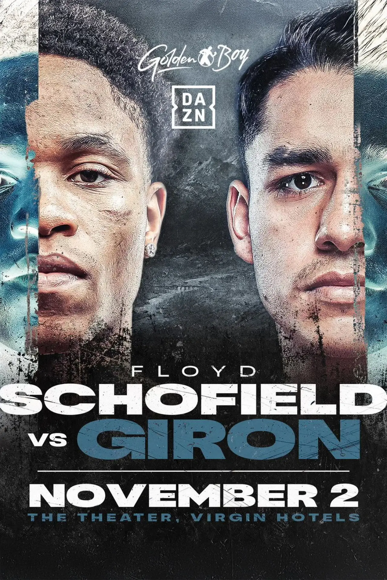 Plakat filmowy "Floyd Schofield vs. Rene Tellez Giron"
