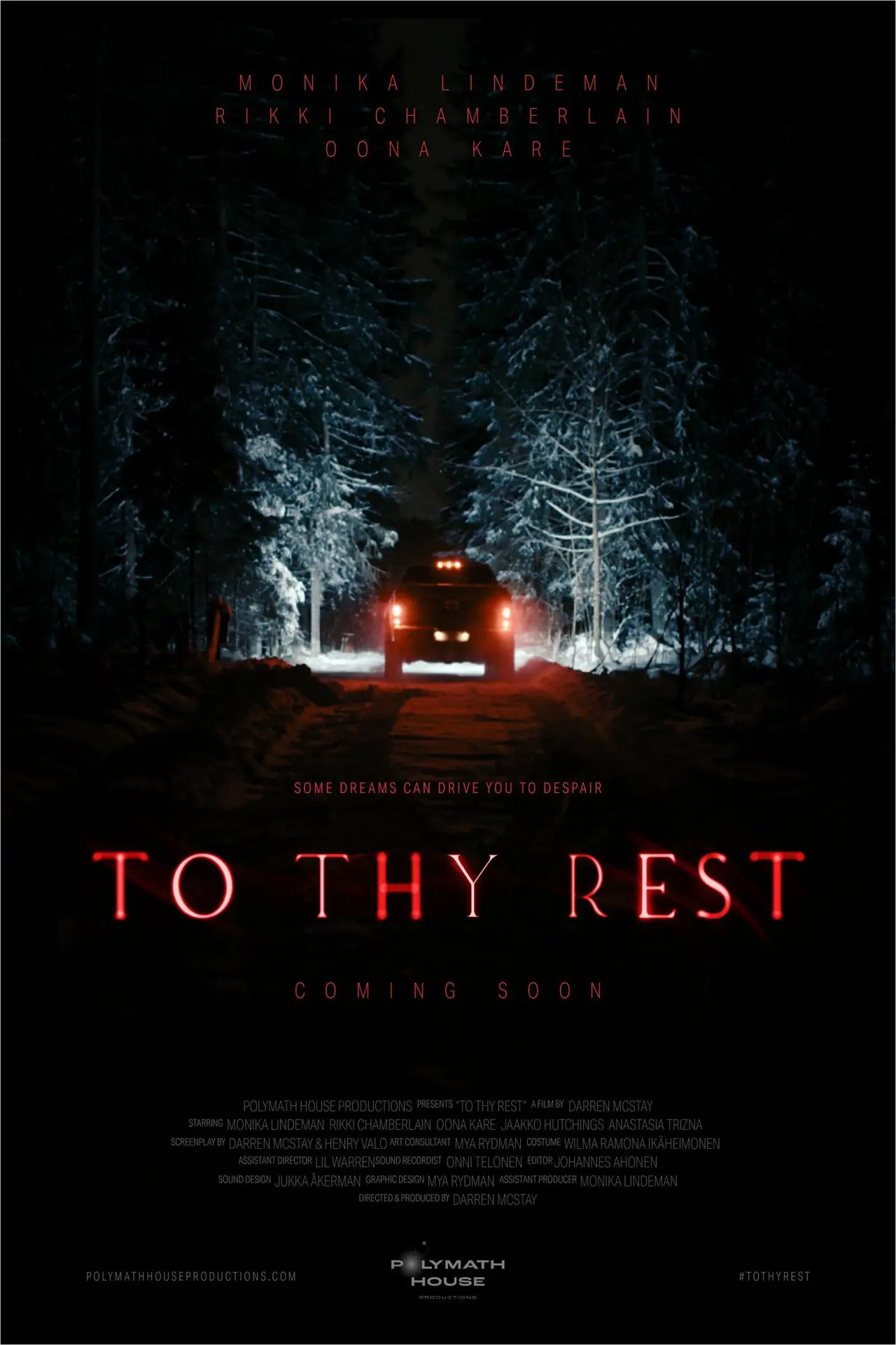 Plakat filmowy "To Thy Rest"