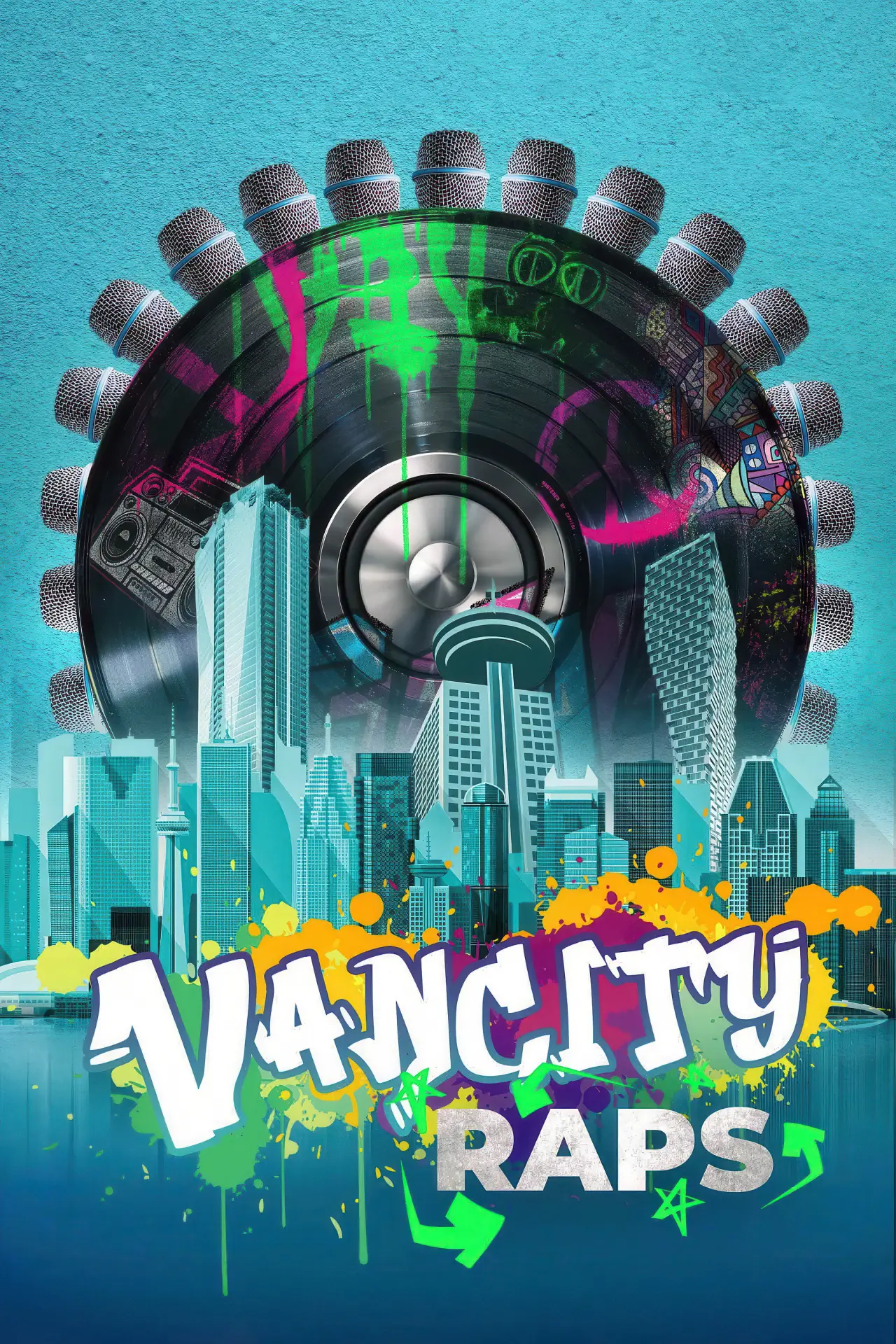Plakat filmowy "Vancity Raps"