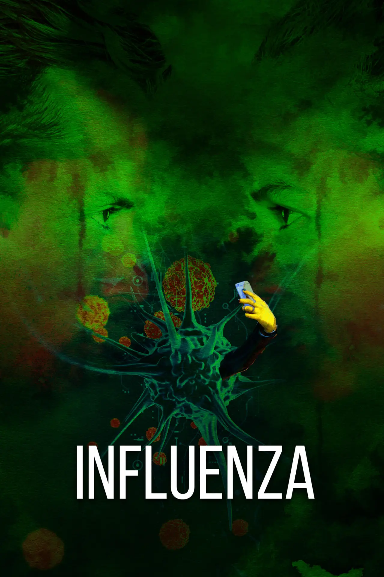 Plakat filmowy "Influenza"