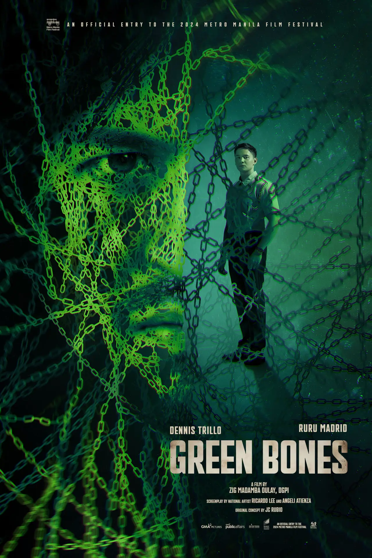 Plakat filmowy "Green Bones"