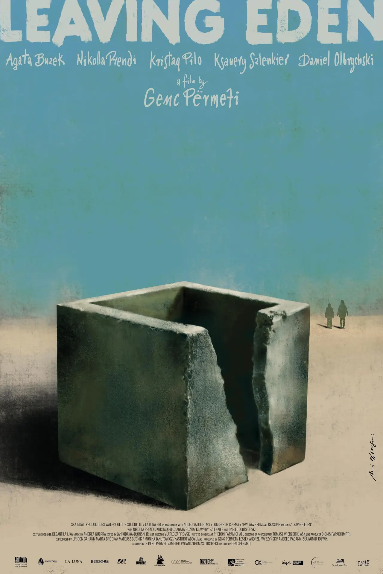 Plakat filmowy "Leaving Eden"