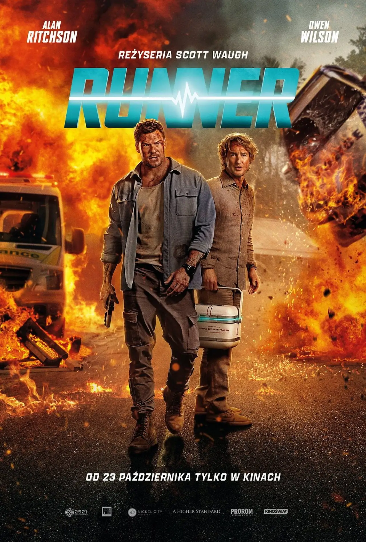 Plakat filmowy "Runner"