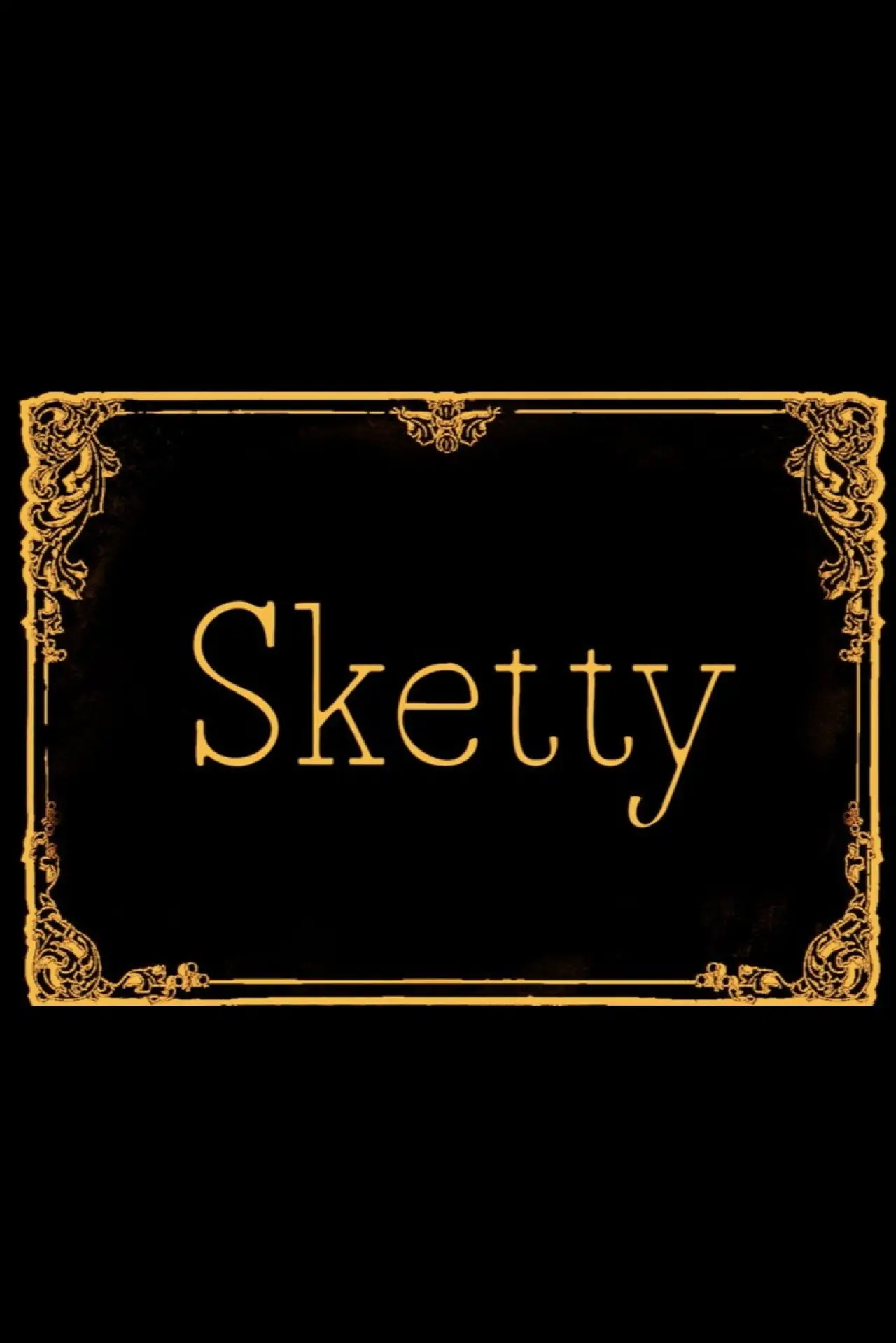 Plakat filmowy "Sketty"