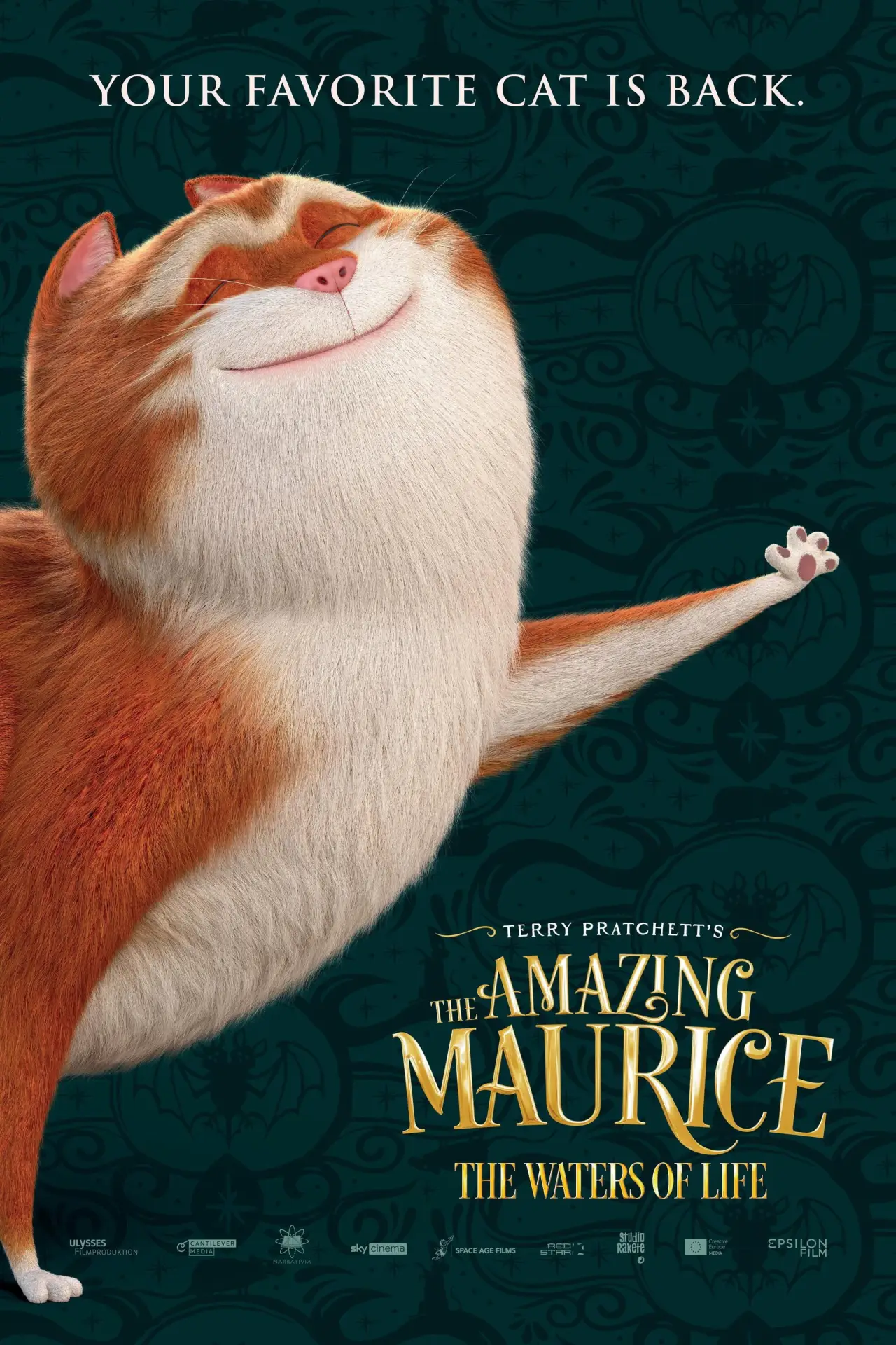 Plakat filmowy "The Amazing Maurice: The Waters of Life"