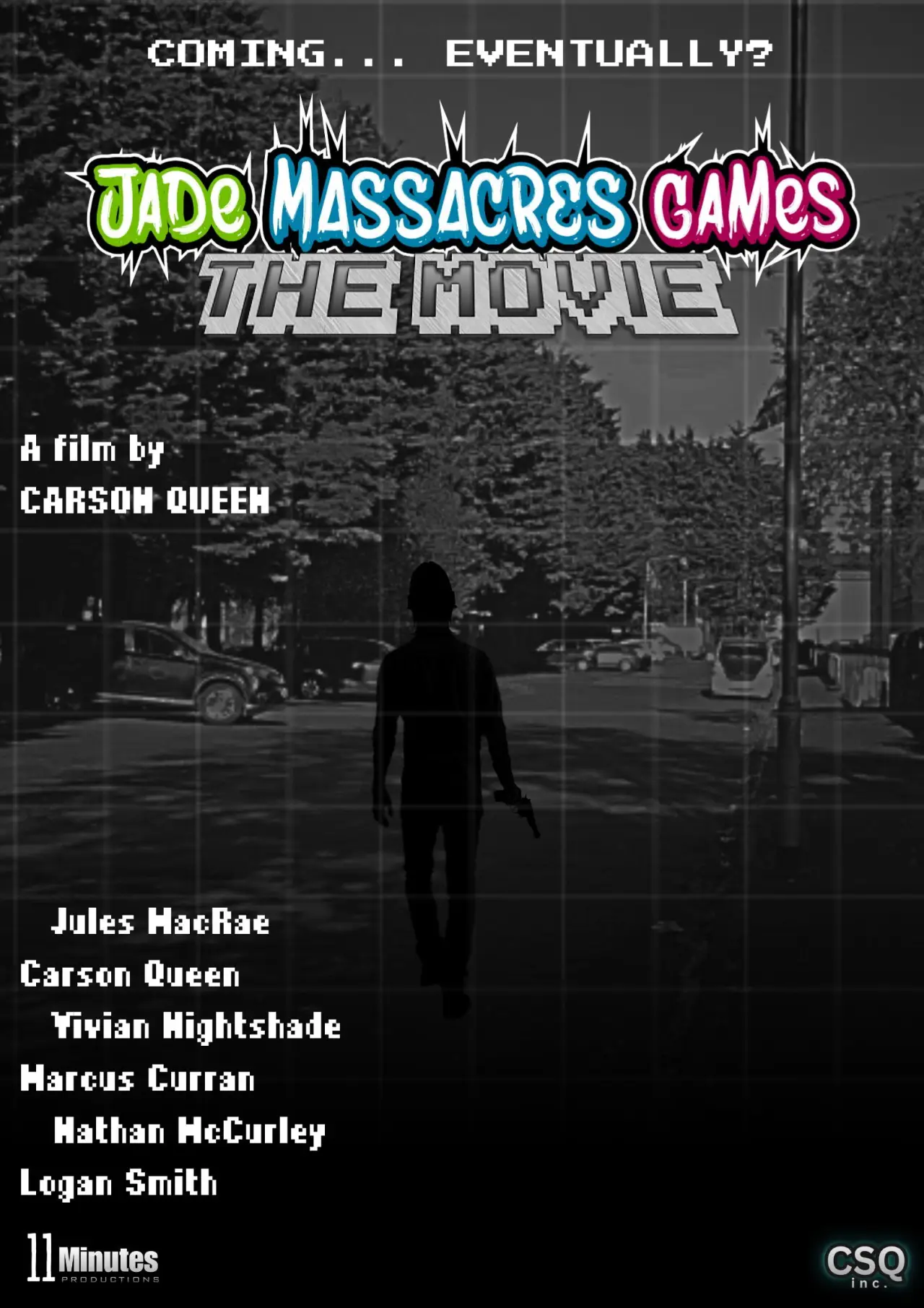 Plakat filmowy "Jade Massacres Games: The Movie"