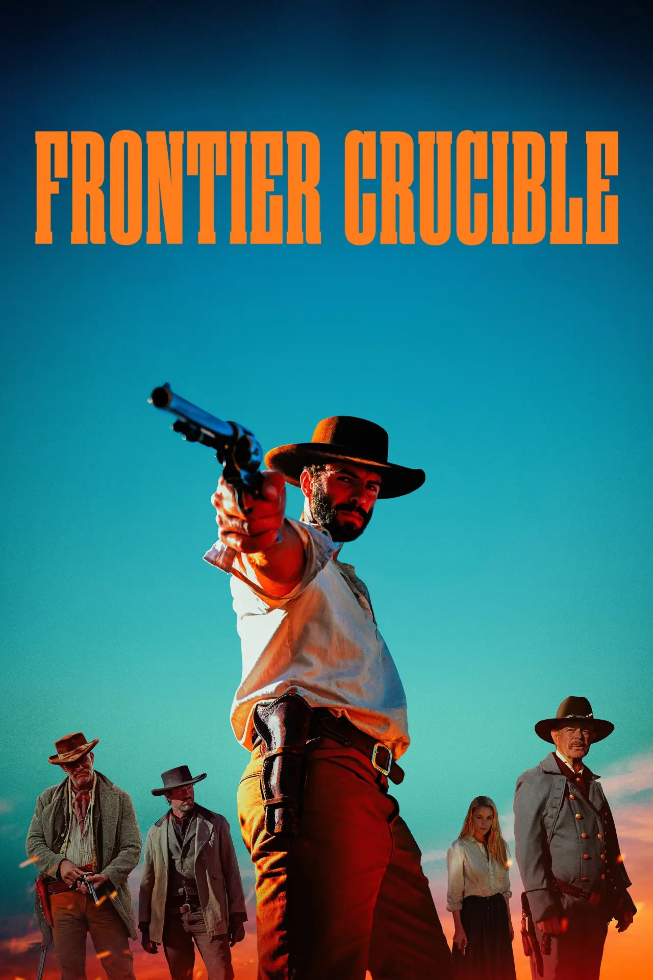 Plakat filmowy "Frontier Crucible"
