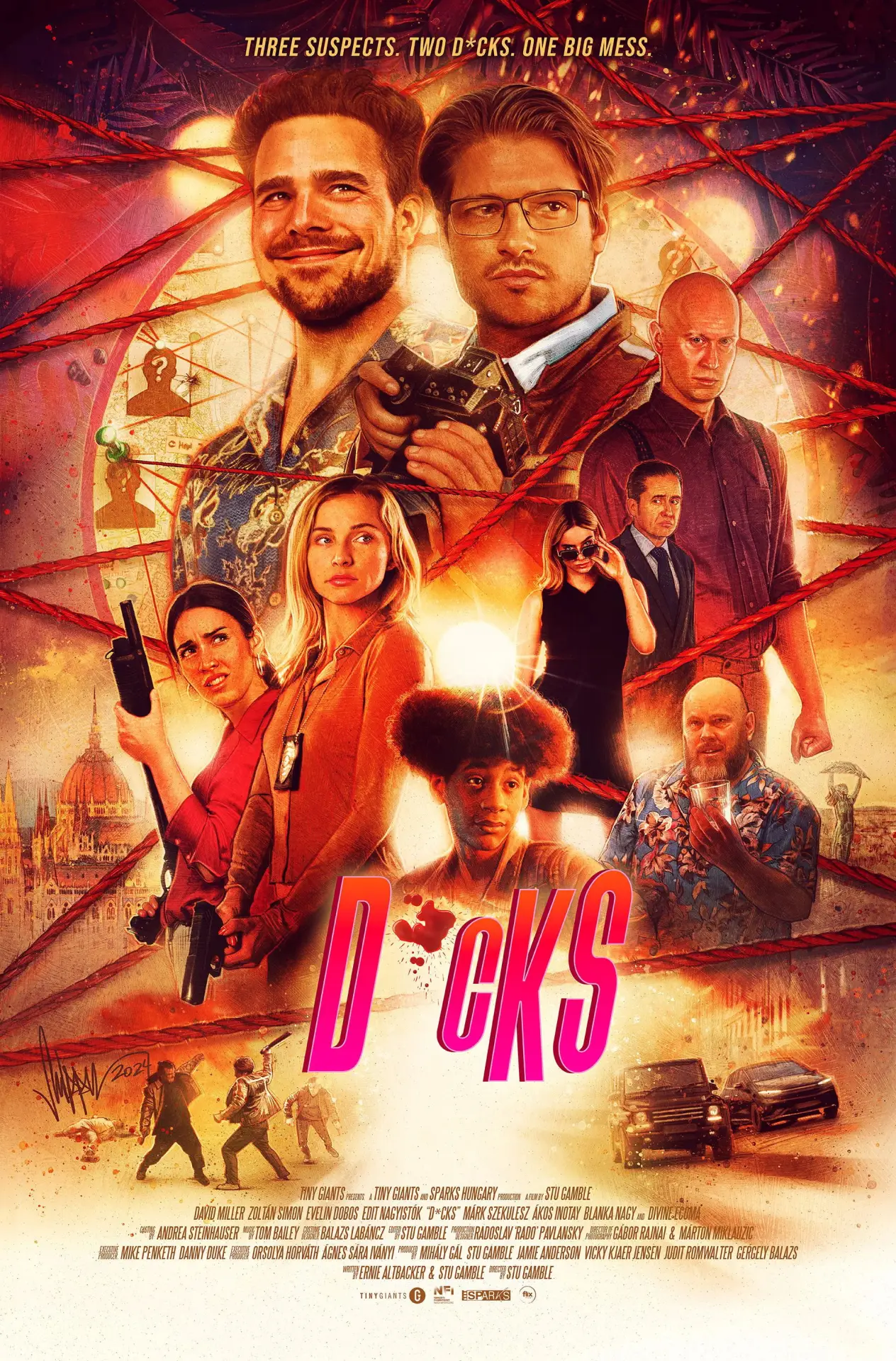 Plakat filmowy "D*CKS"
