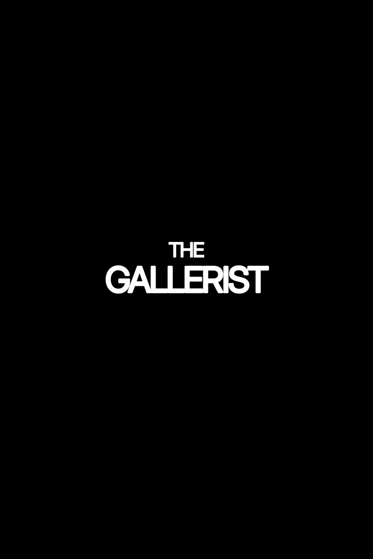 Plakat filmowy "The Gallerist"