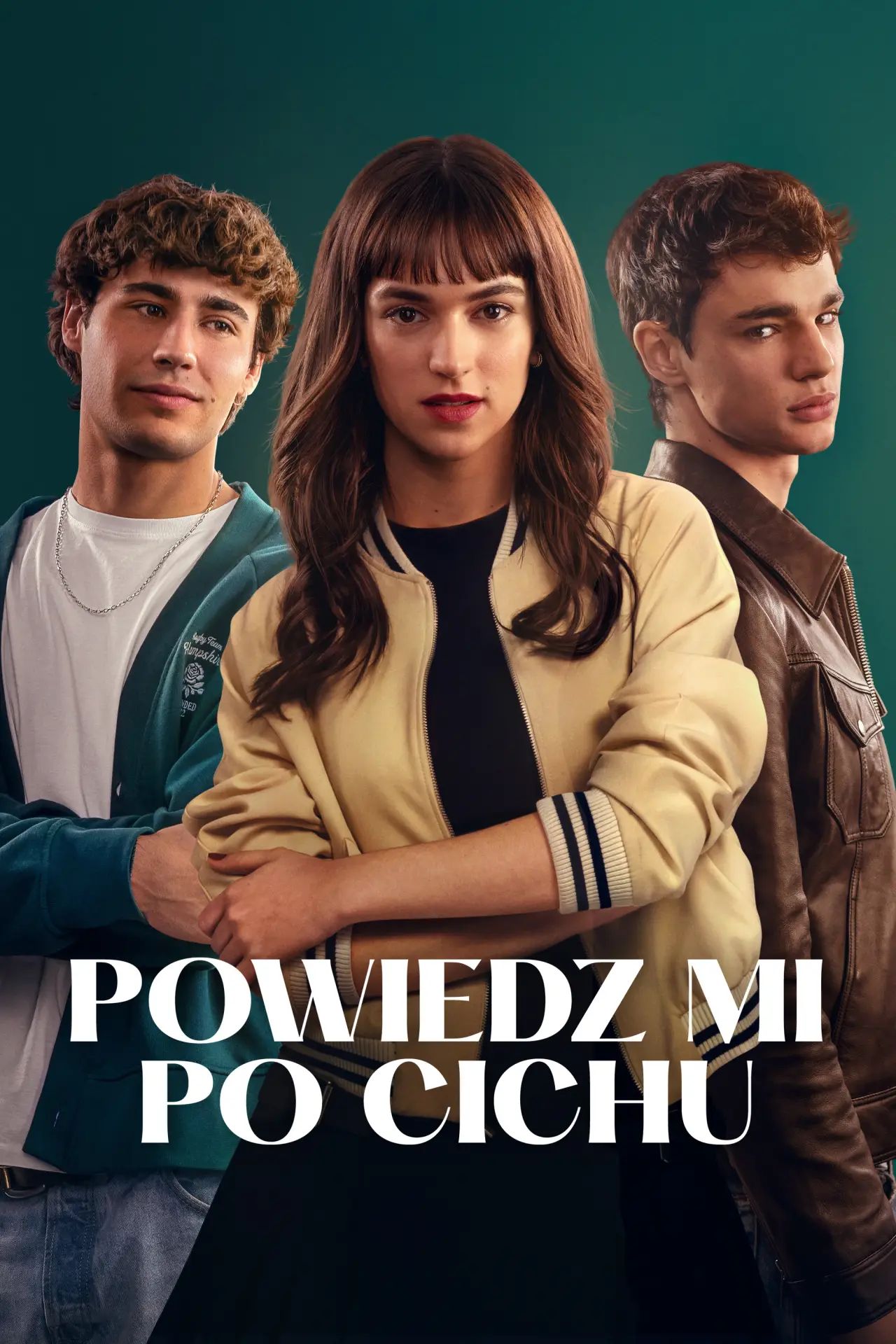 Plakat filmowy "Powiedz mi po cichu"