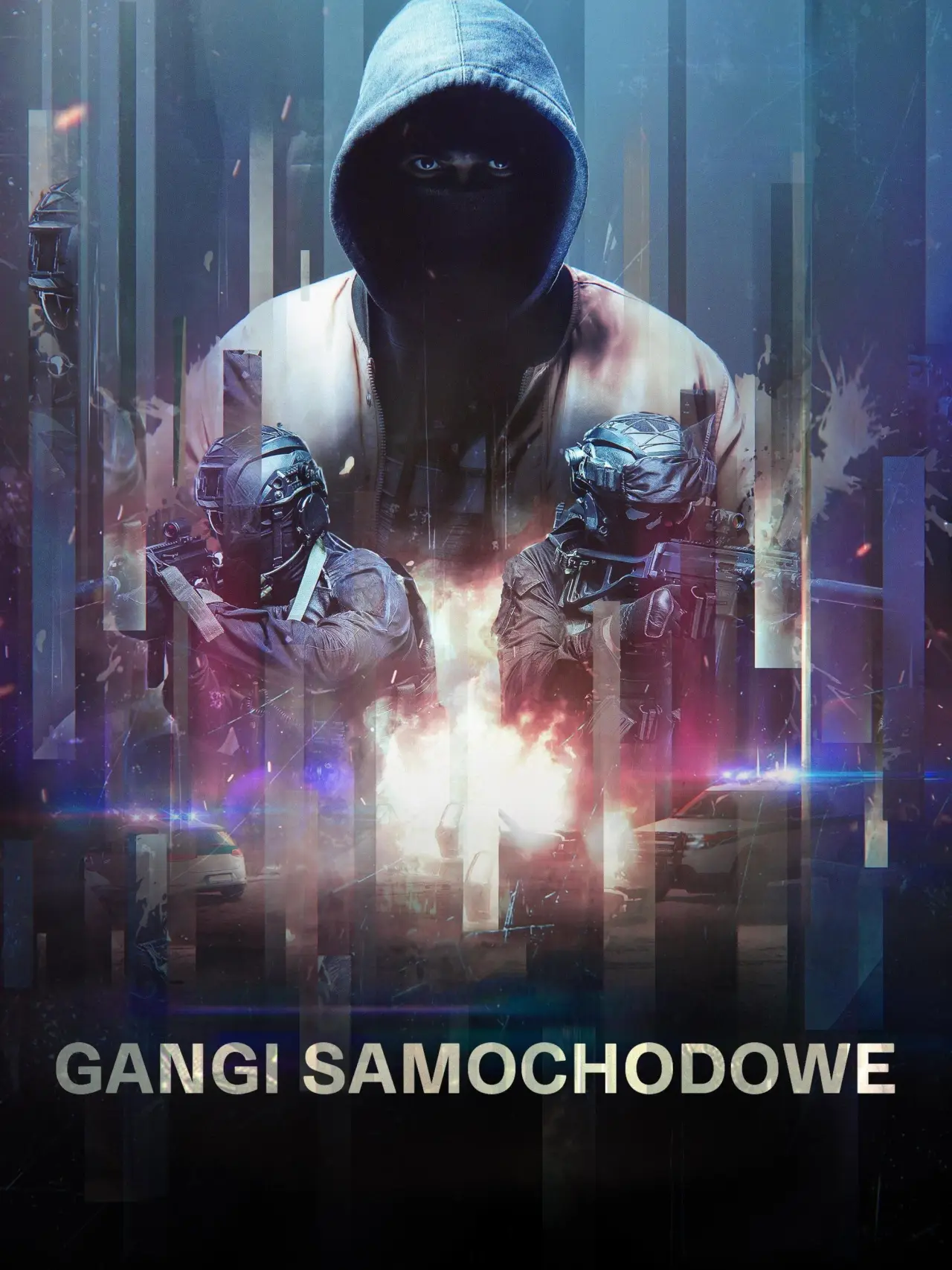 Plakat filmowy "Gangi samochodowe"