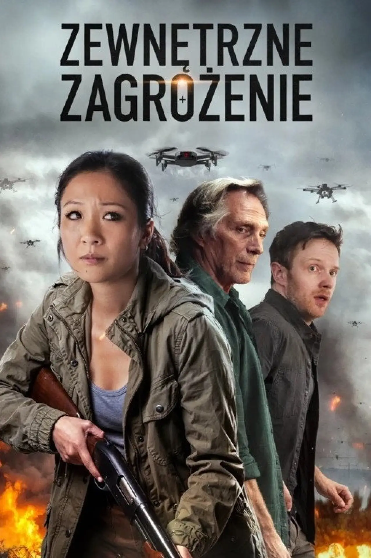 Plakat filmowy "Zewnętrzne zagrożenie"