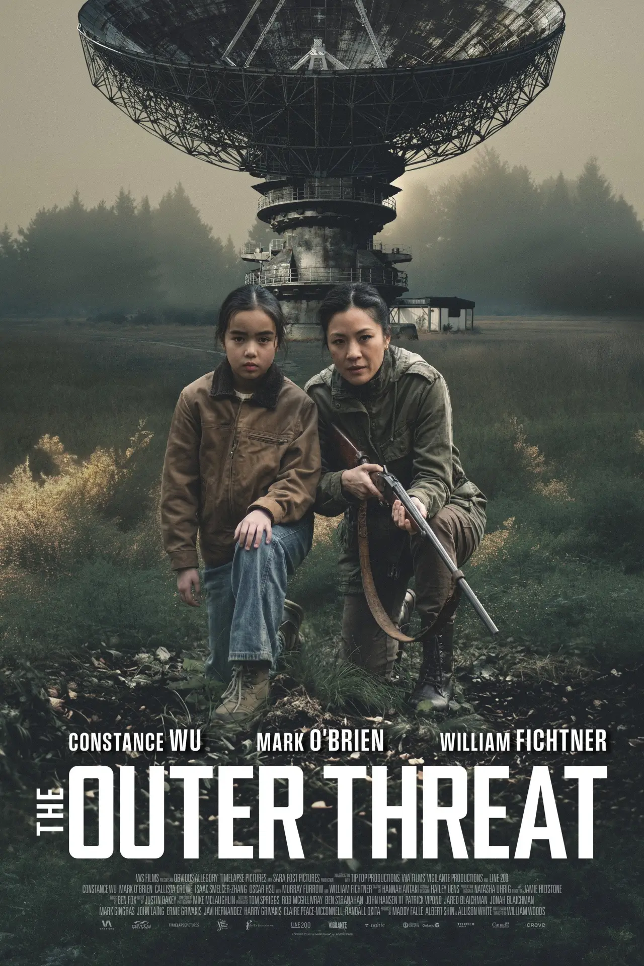 Plakat filmowy "The Outer Threat"