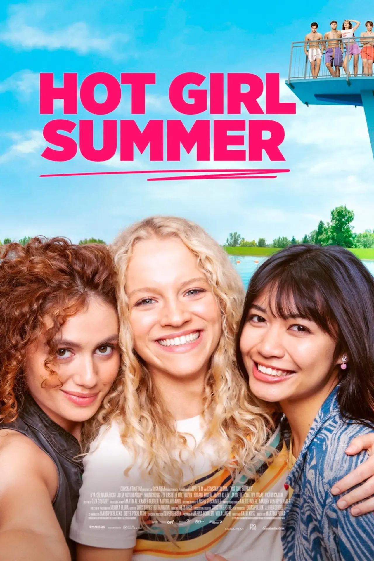 Plakat filmowy "Mädchen Mädchen!"