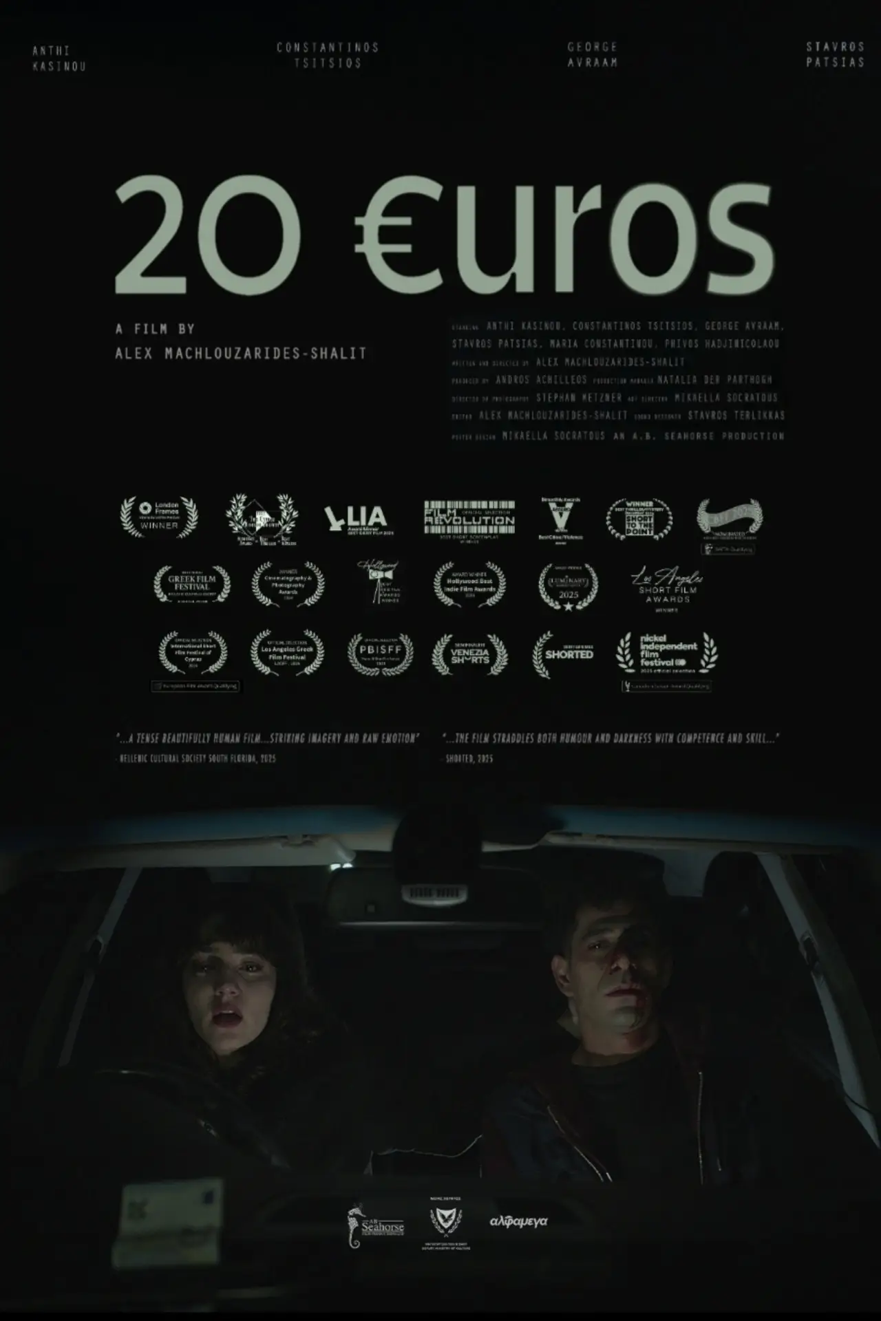 Plakat filmowy "20 Euros"