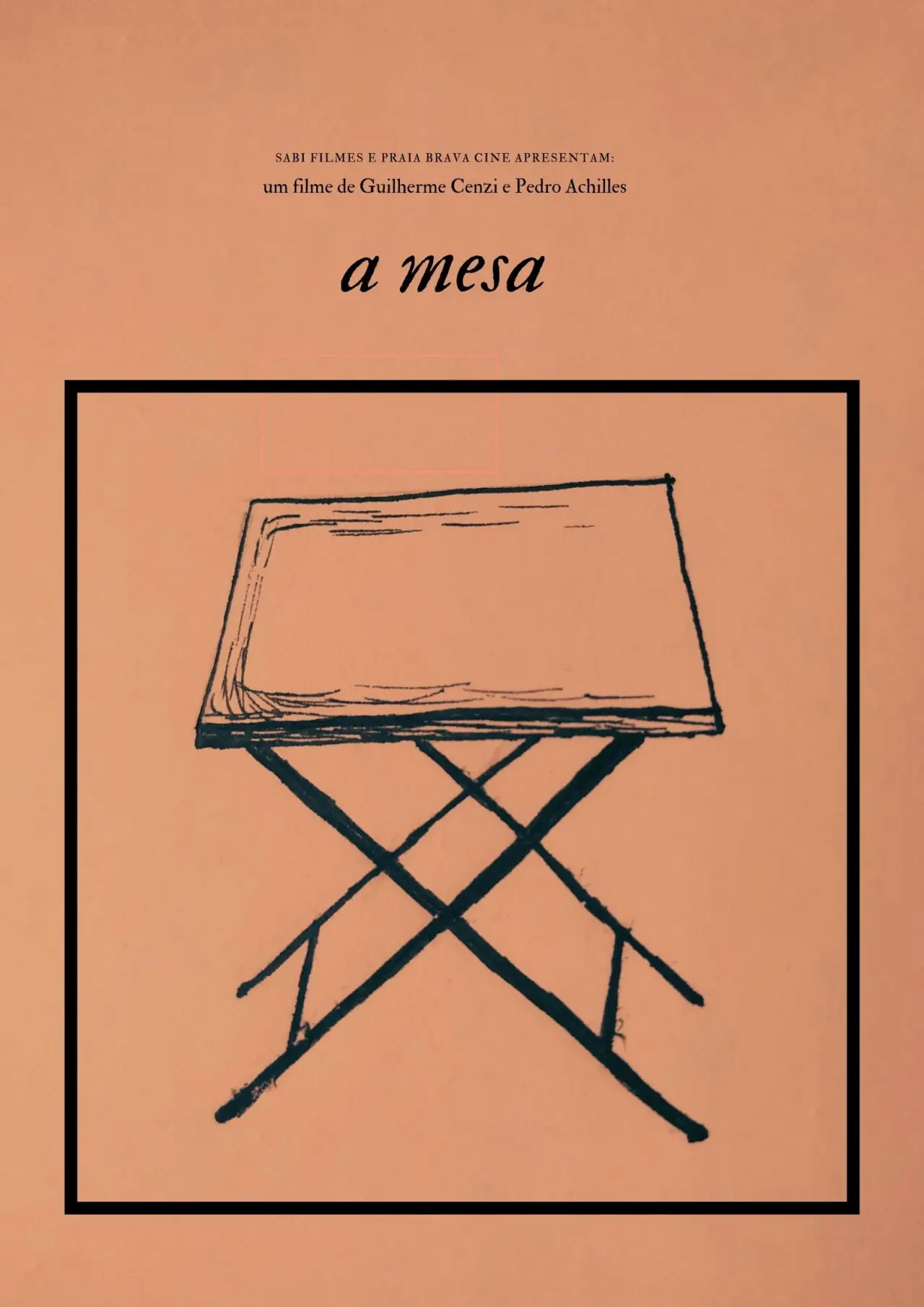 Plakat filmowy "A Mesa"
