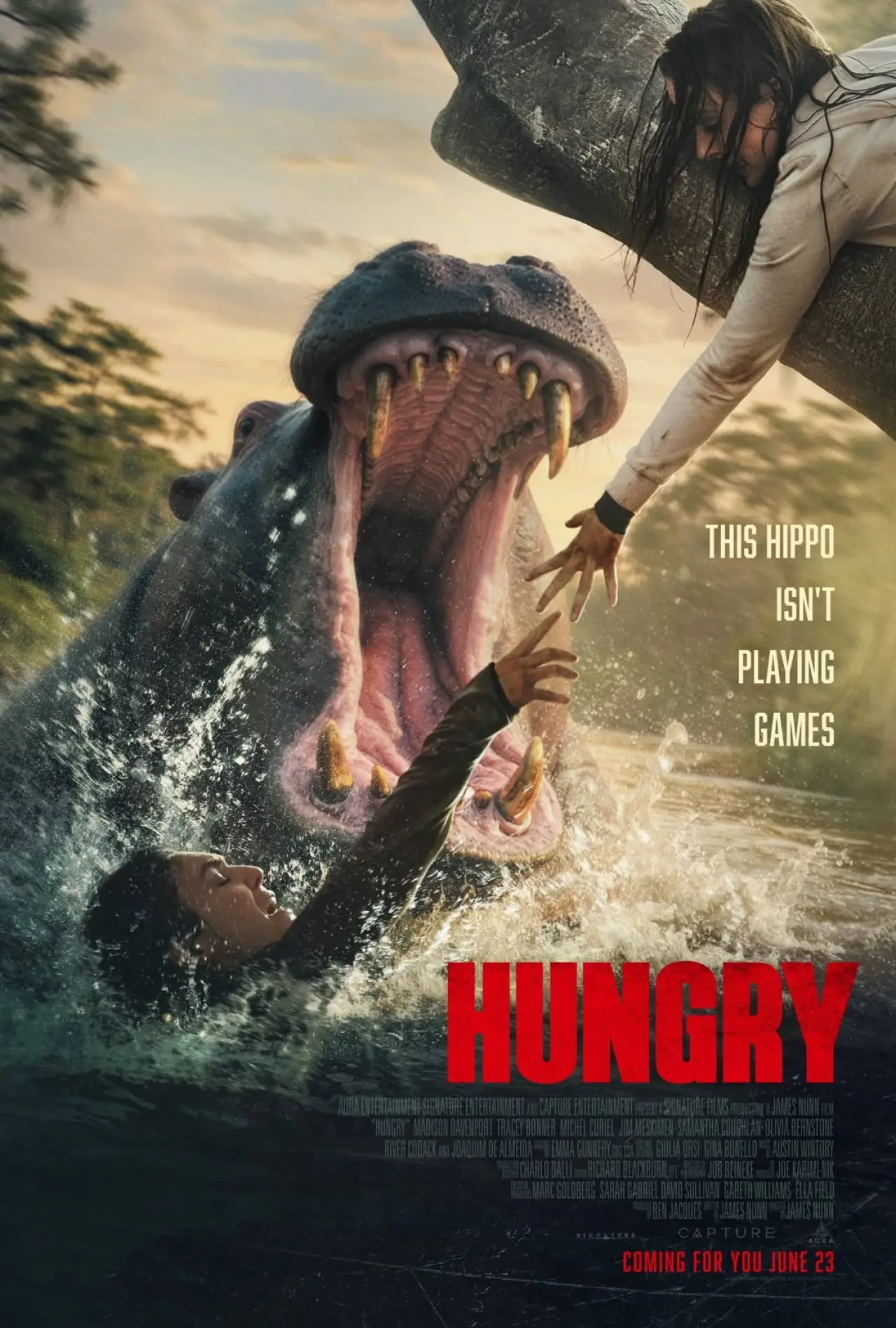 Plakat filmowy "Hungry"