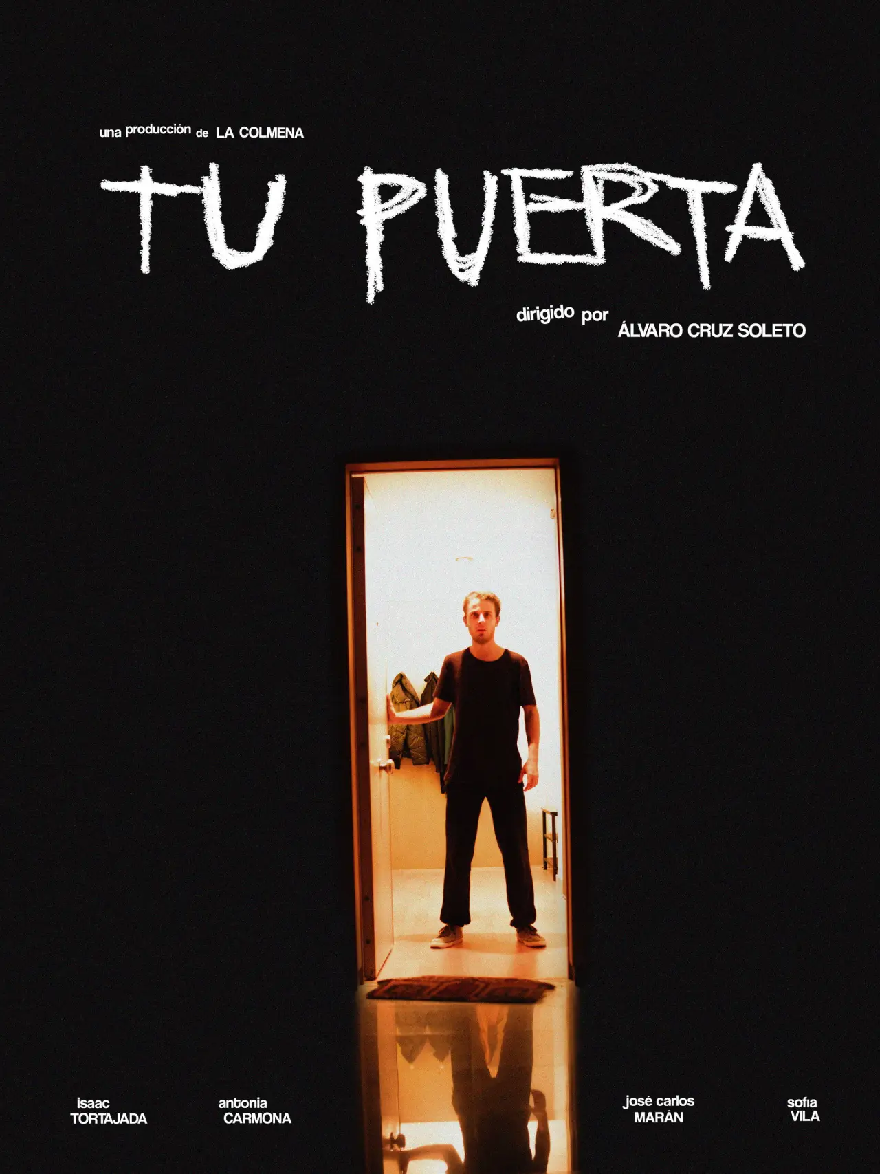 Plakat filmowy "Tu puerta"