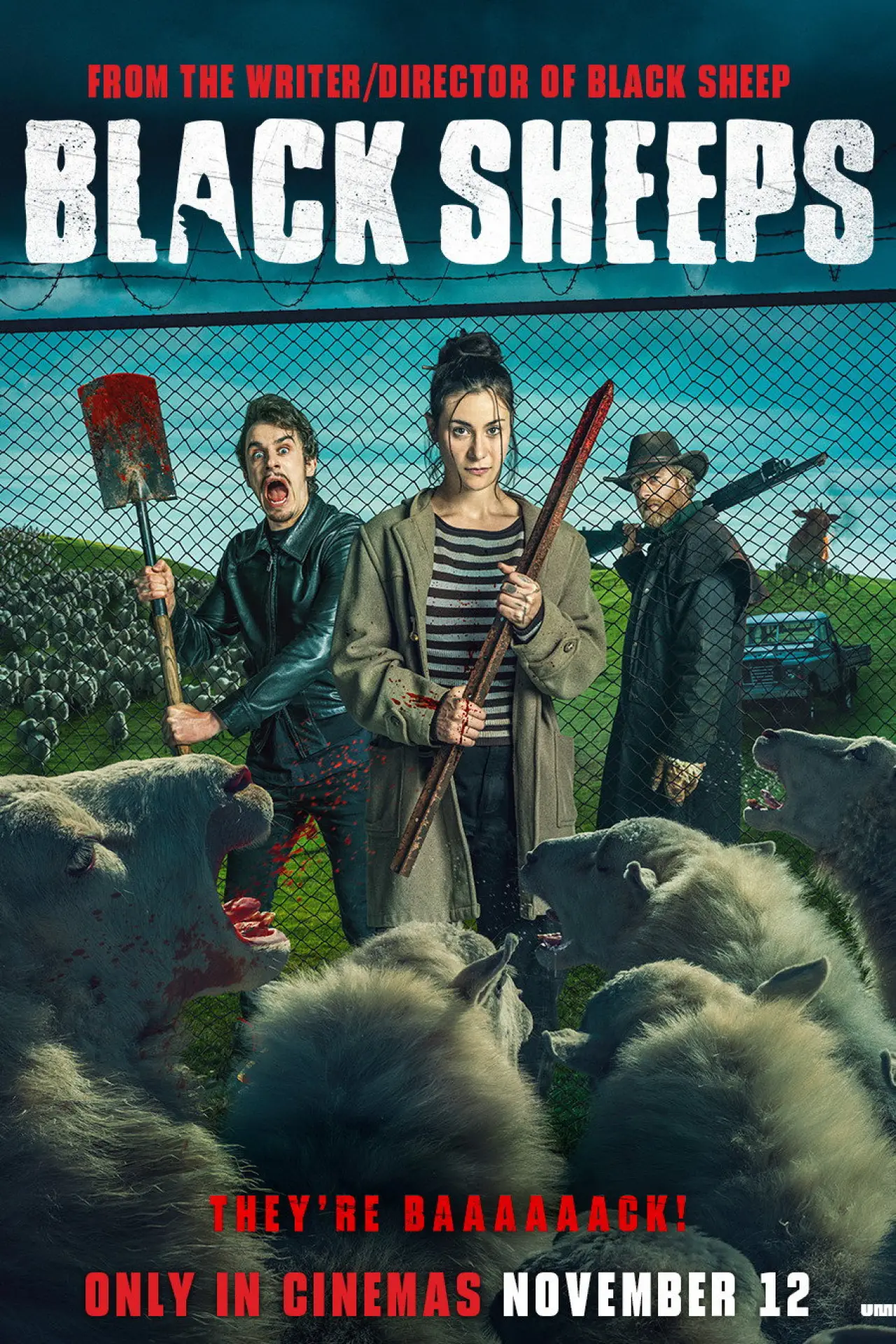 Plakat filmowy "Black Sheeps"