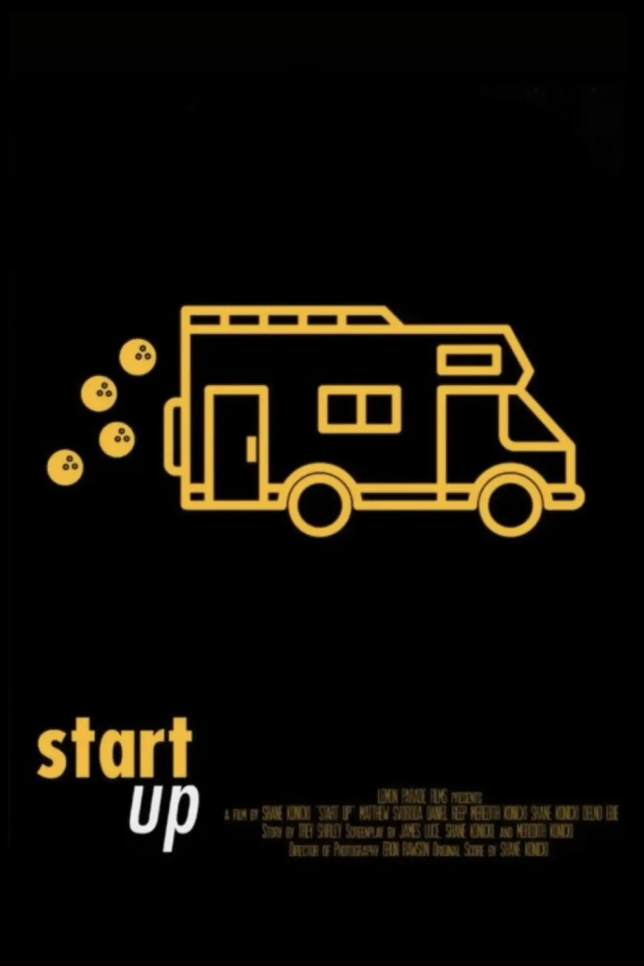 Plakat filmowy "StartUp"