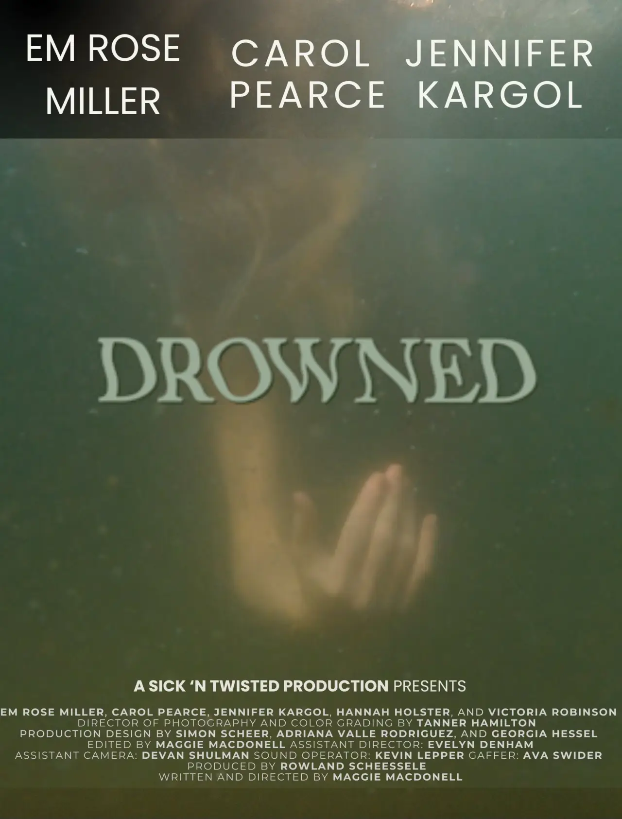 Plakat filmowy "Drowned"