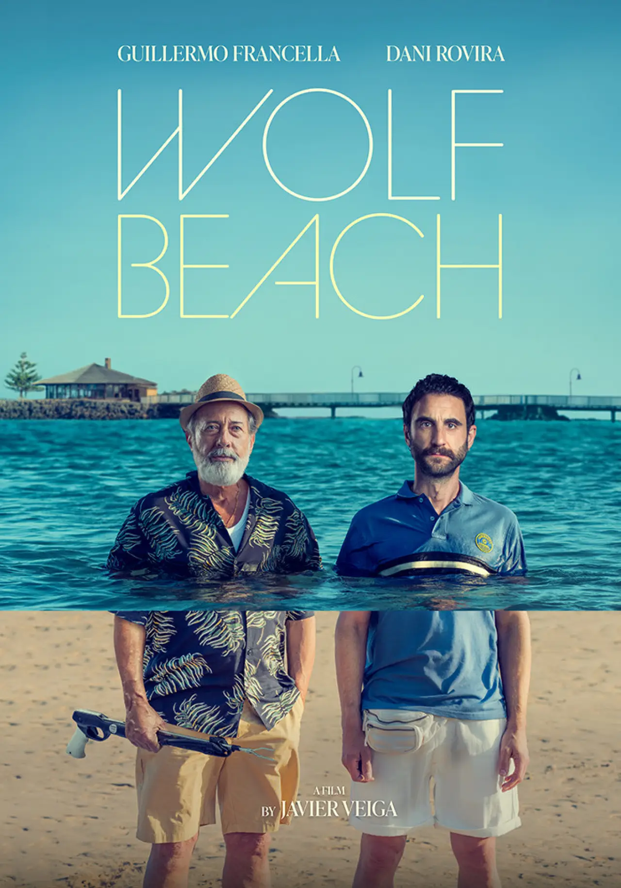 Plakat filmowy "Playa de lobos"