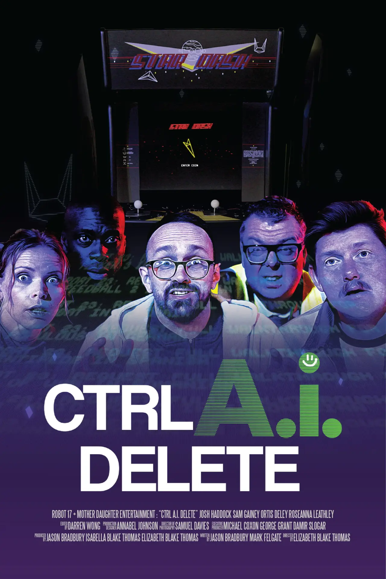 Plakat filmowy "Ctrl AI Delete"