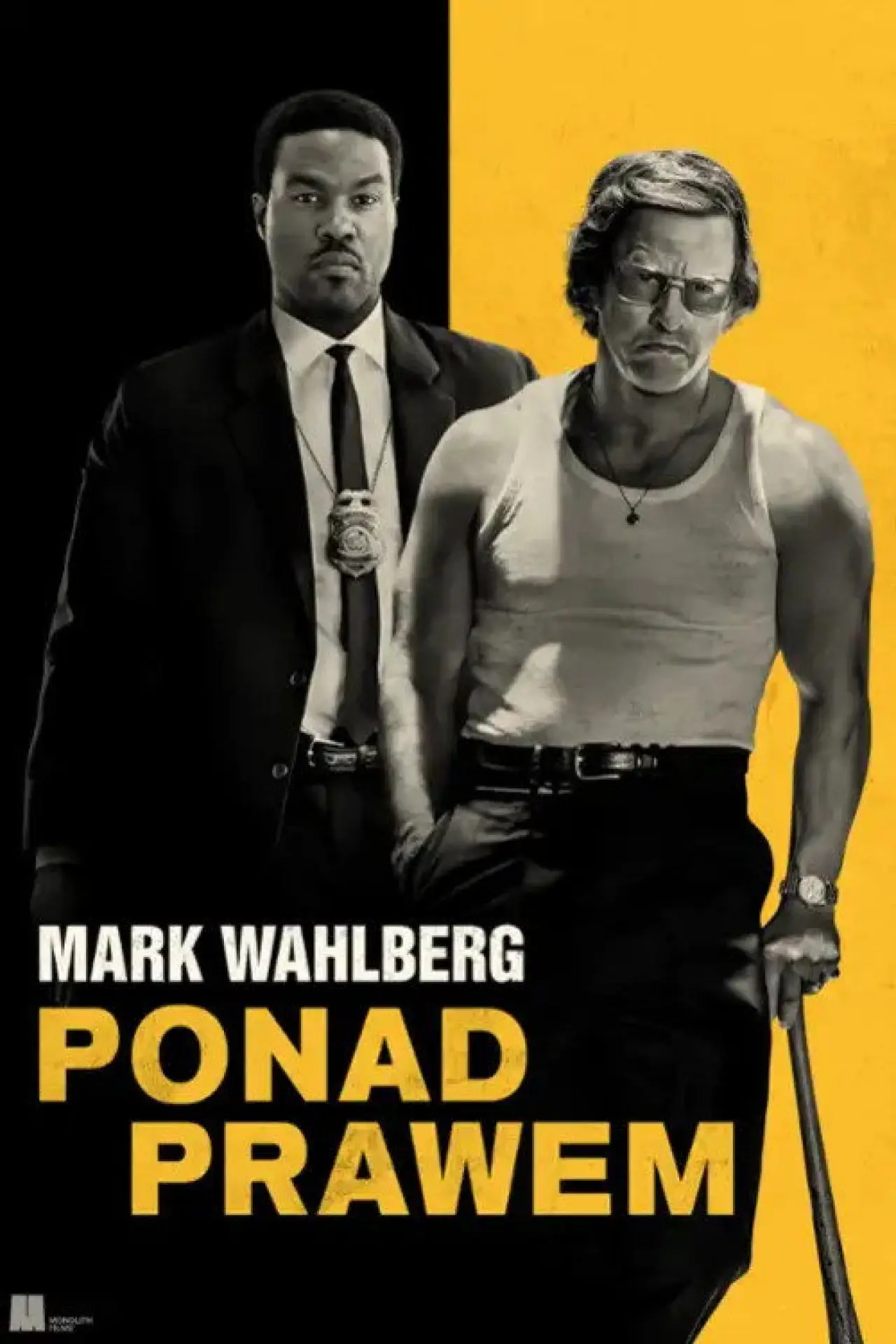 Plakat filmowy "Ponad prawem"