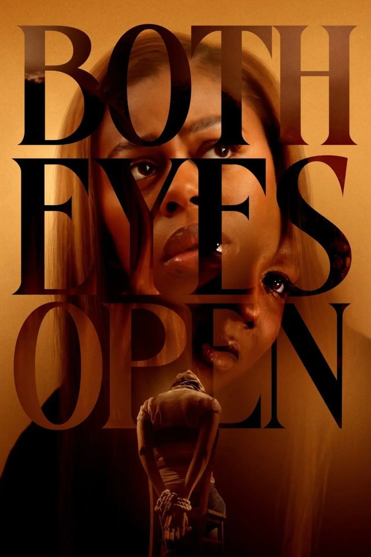 Plakat filmowy "Both Eyes Open"