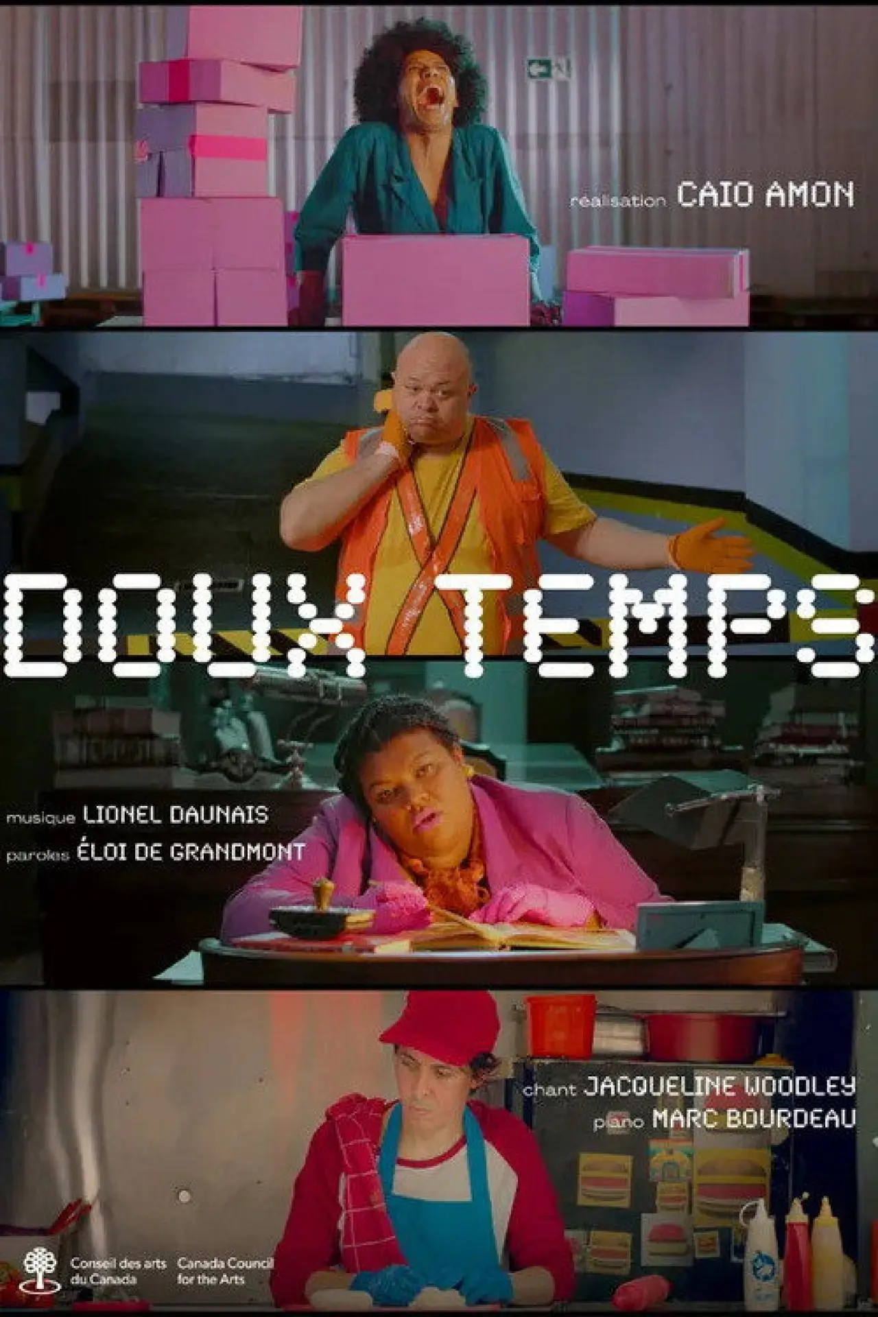 Plakat filmowy "Doux temps"