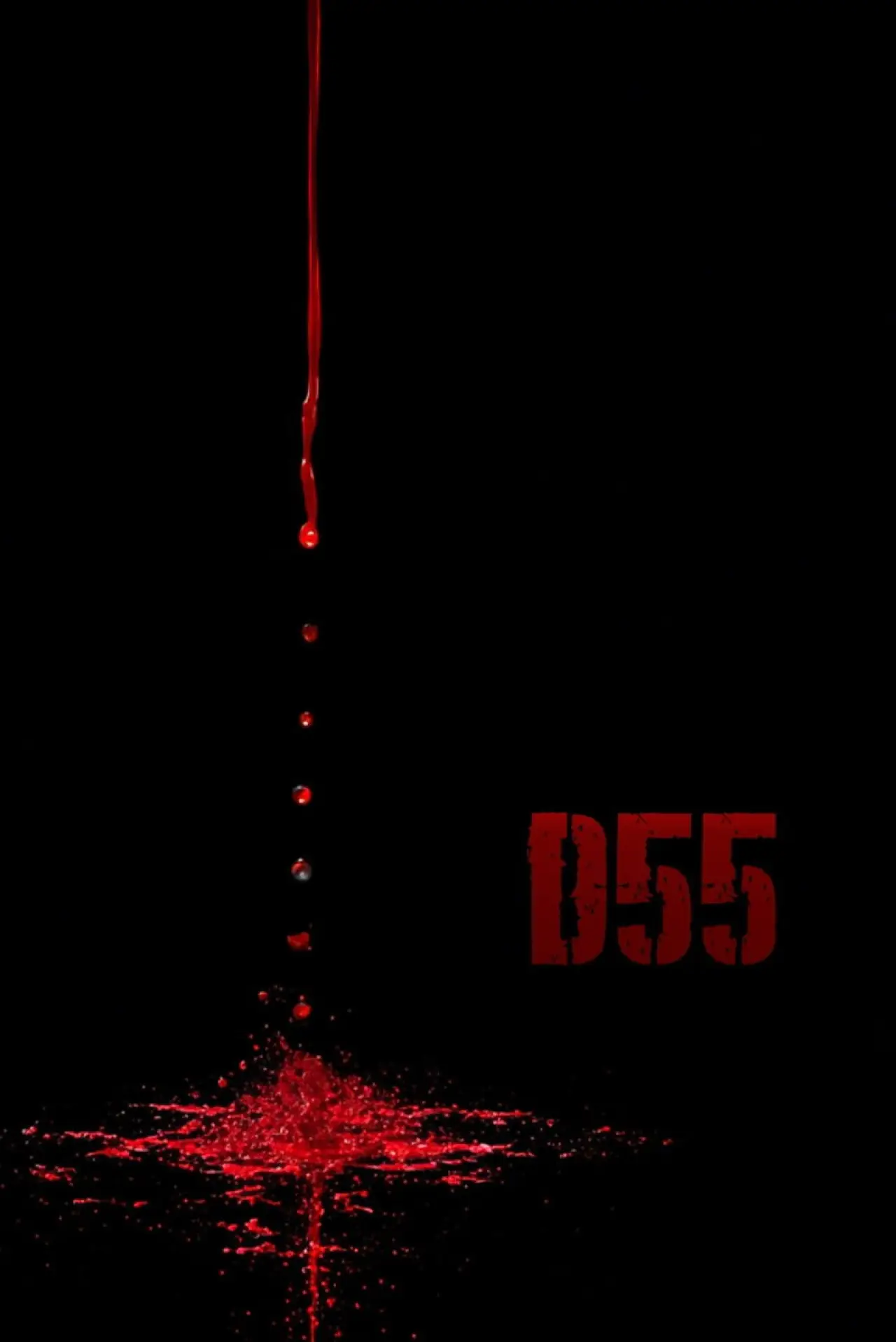 Plakat filmowy "D55"