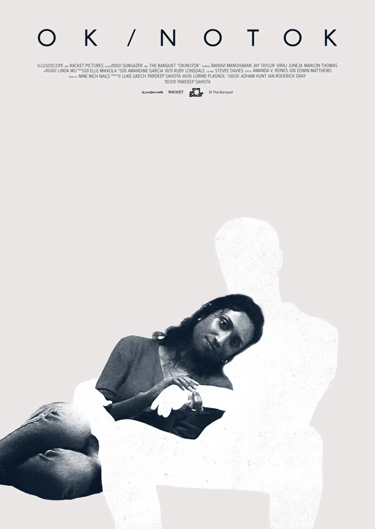 Plakat filmowy "OK/NOTOK"