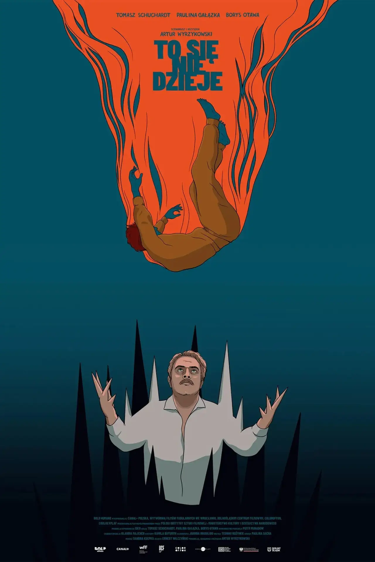 Plakat filmowy "To się nie dzieje"