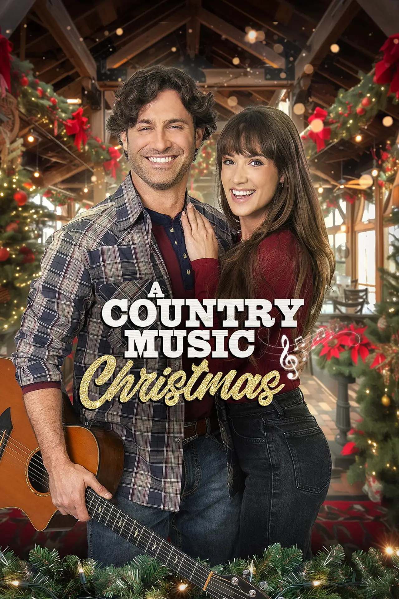 Plakat filmowy "A Country Music Christmas"