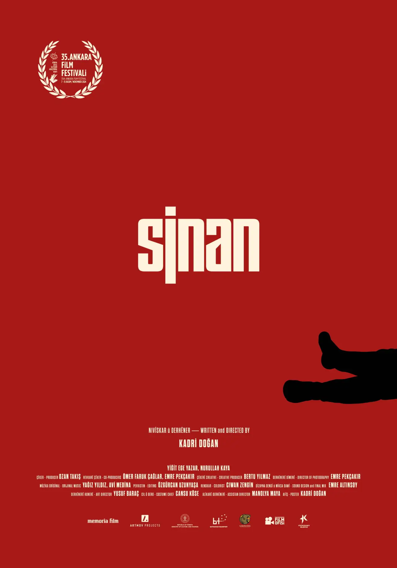 Plakat filmowy "Sinan"