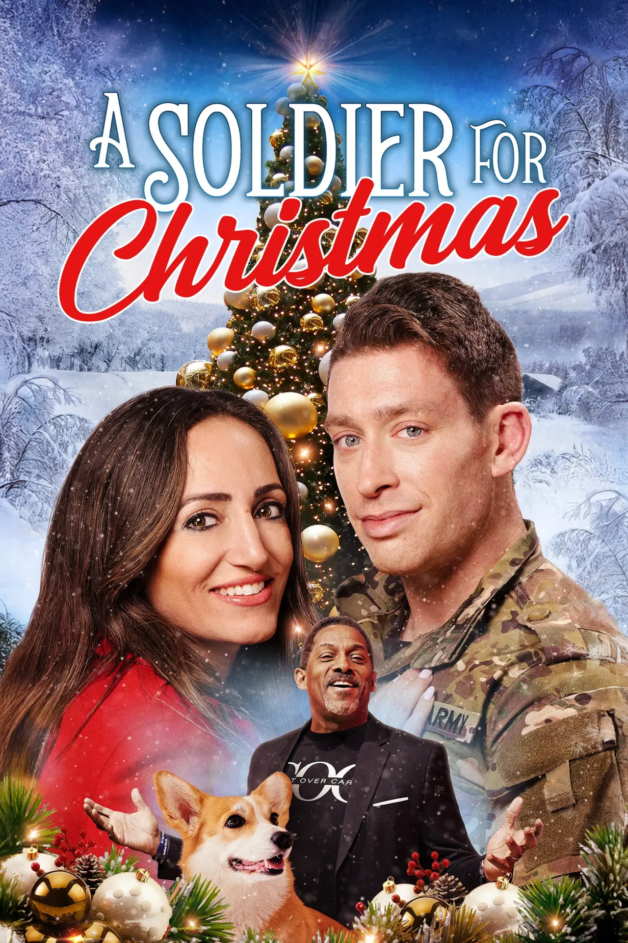 Plakat filmowy "A Soldier for Christmas"