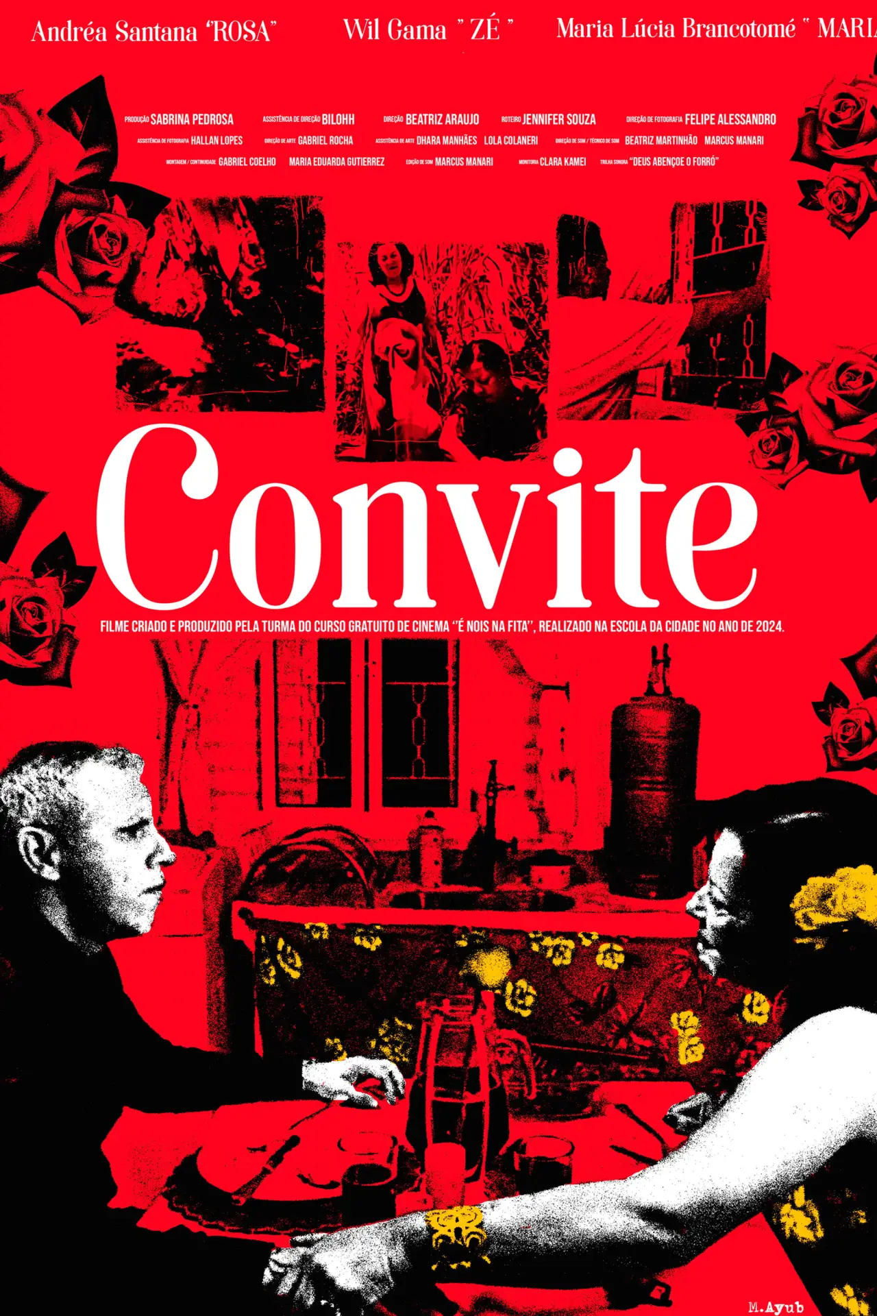 Plakat filmowy "Convite"