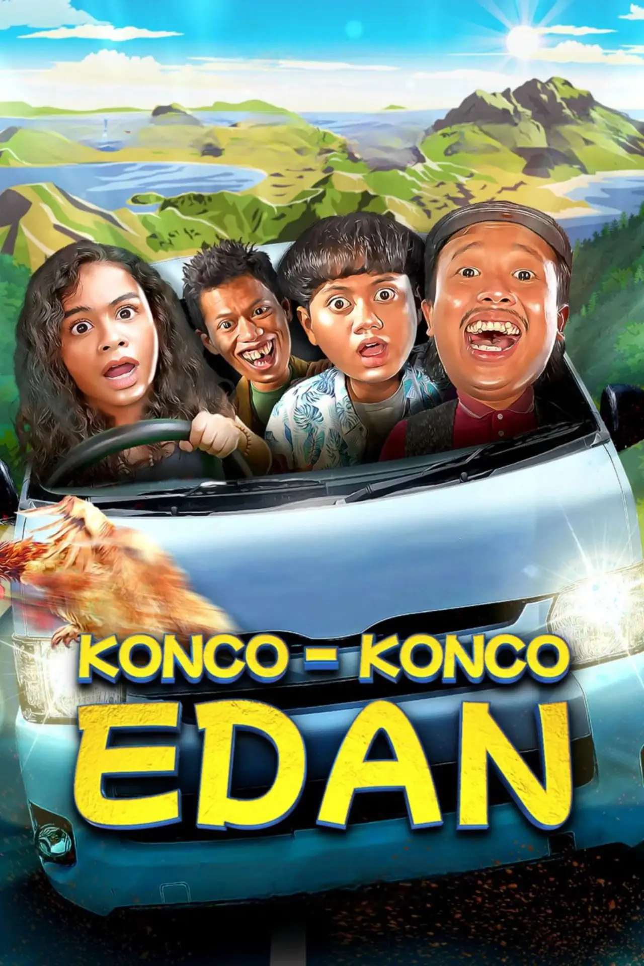 Plakat filmowy "Konco-Konco Edan"