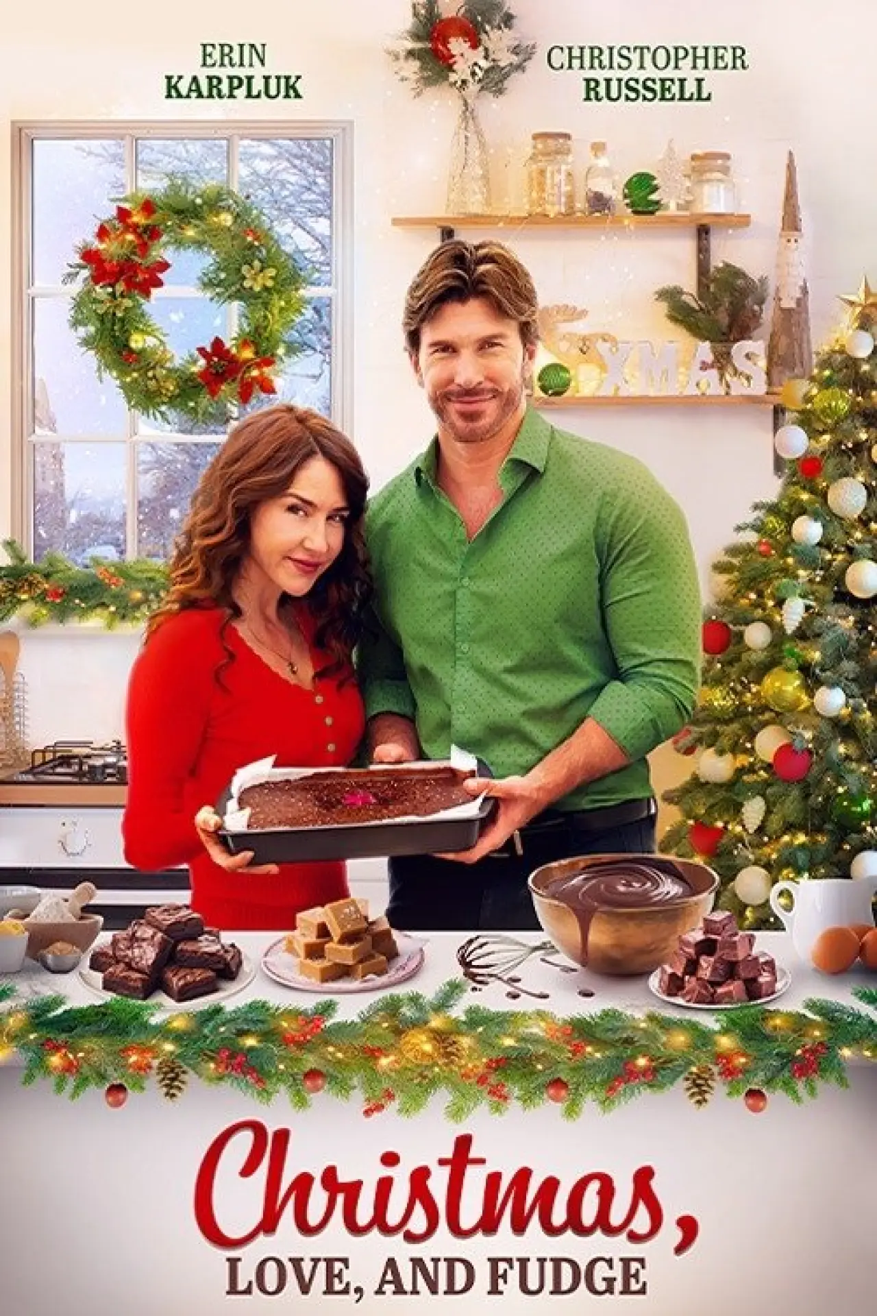 Plakat filmowy "Christmas, Love and Fudge"