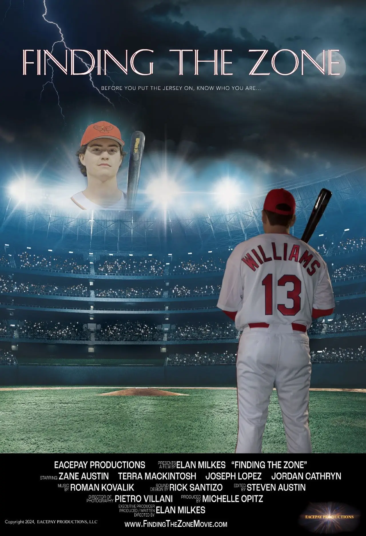 Plakat filmowy "Finding the Zone"