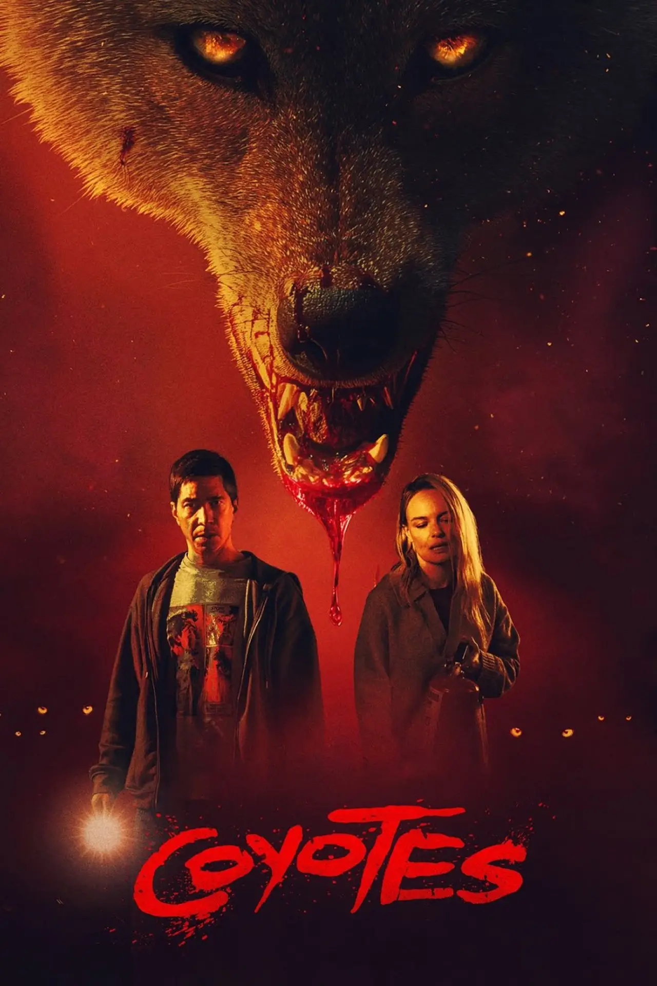 Plakat filmowy "Kojoty"