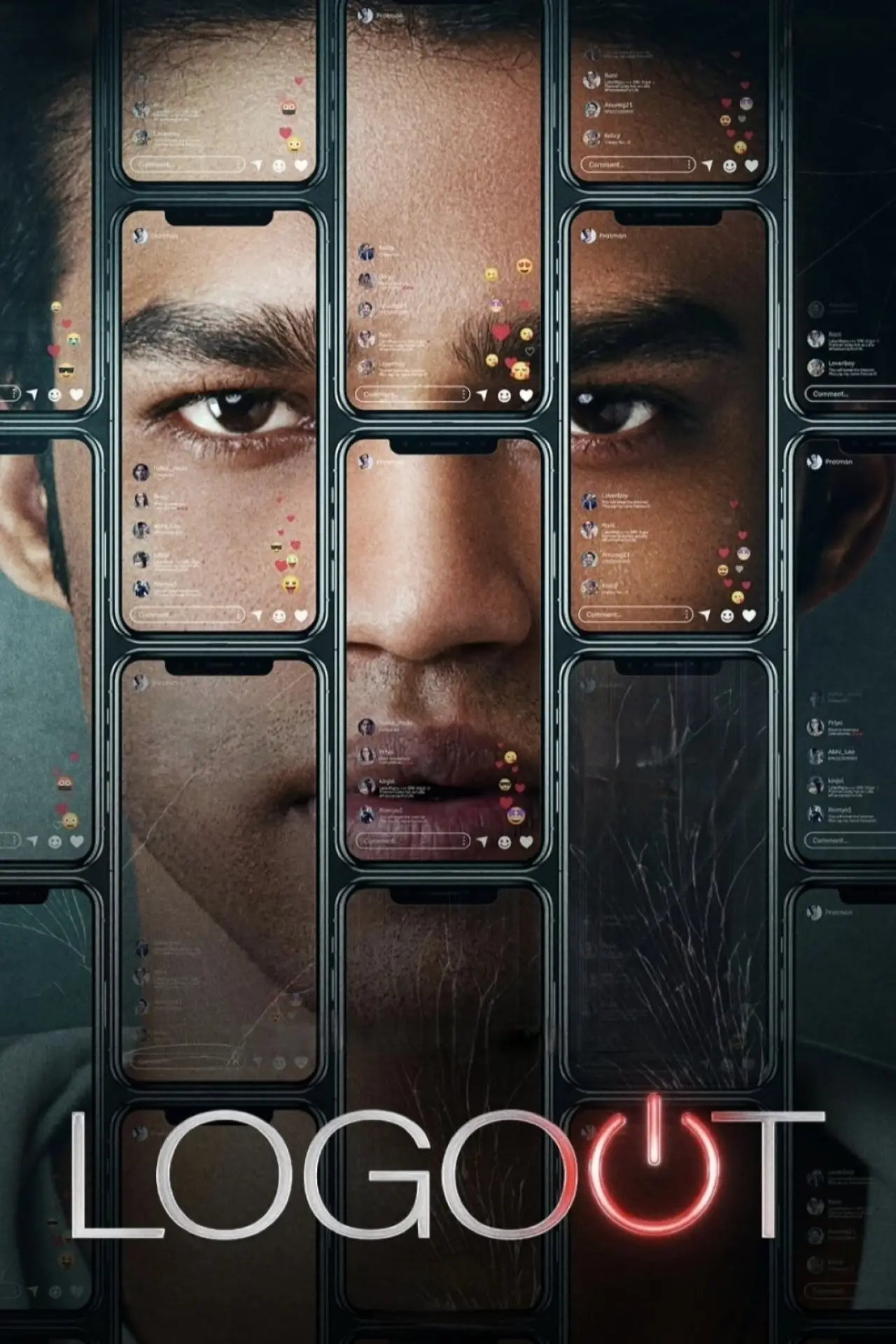 Plakat filmowy "Logout"